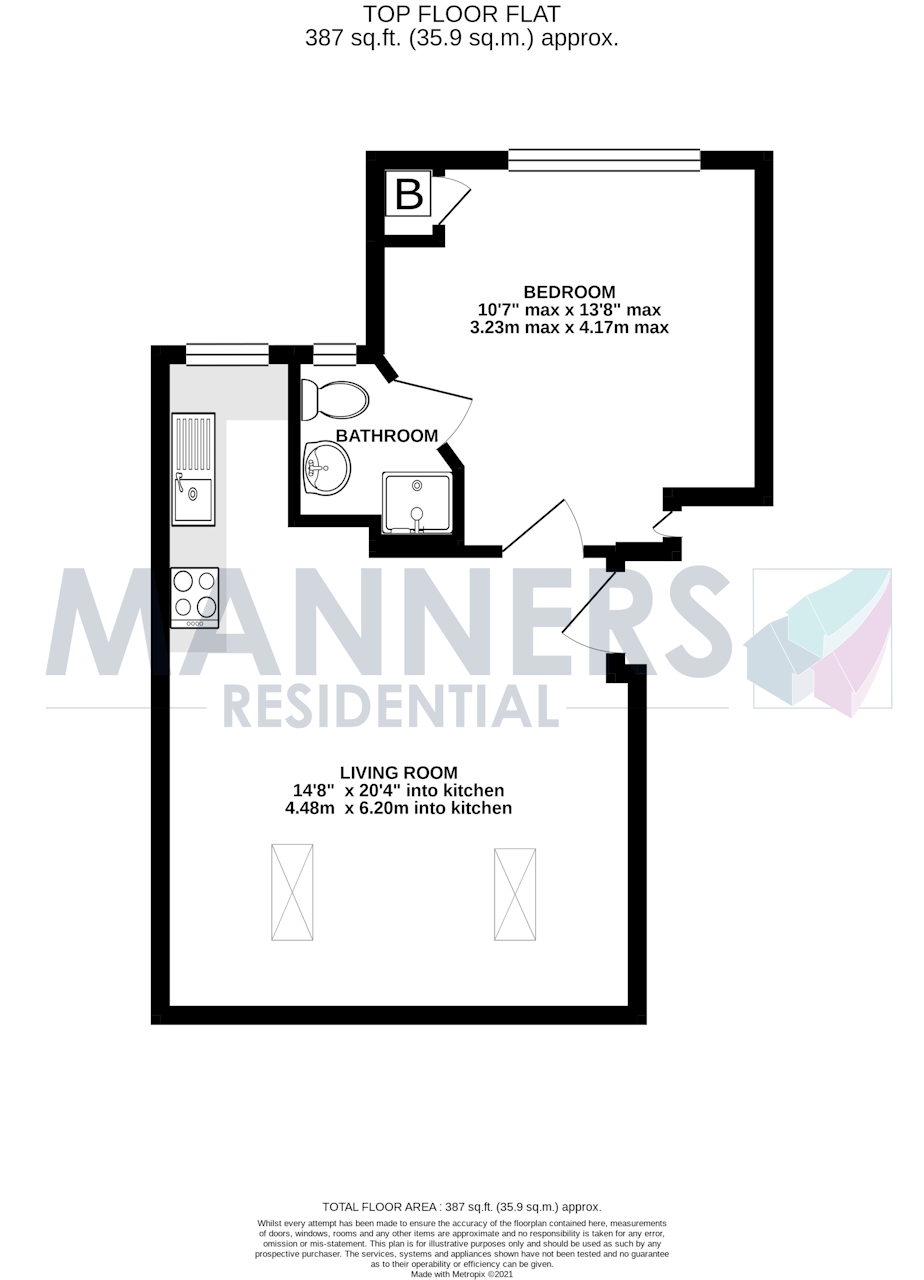 Chobham Road, Horsell, Woking GU21, 1 bedroom flat to rent 63960166