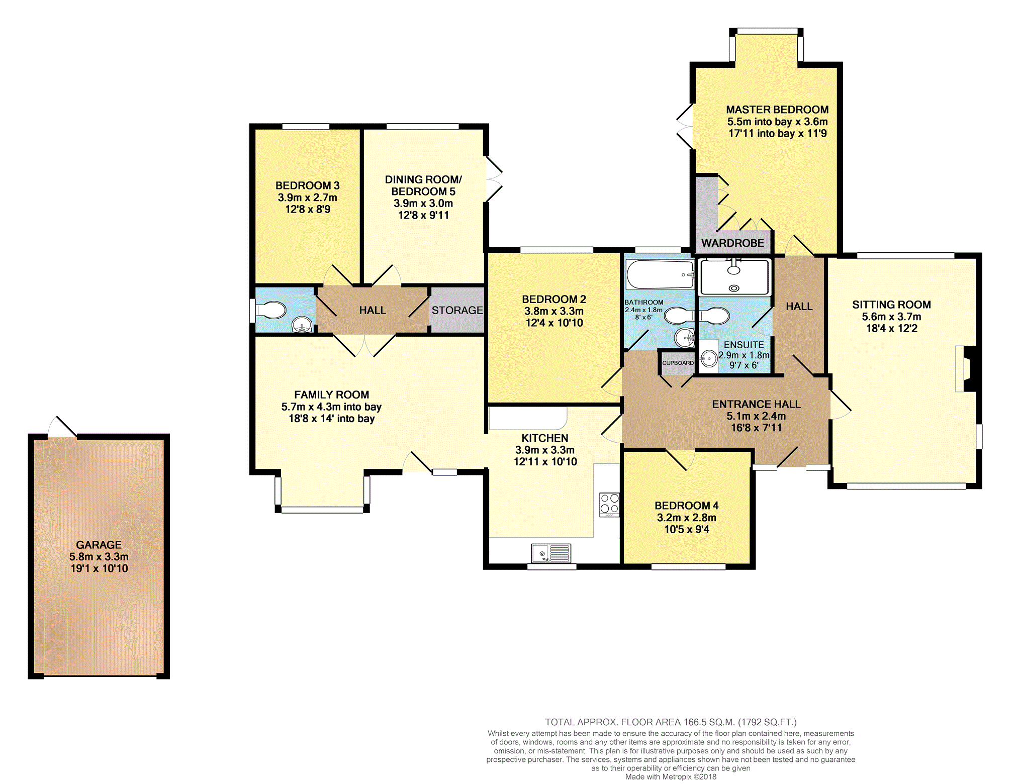 5 Bedrooms Detached house for sale in Lower Dunsforth, York YO26
