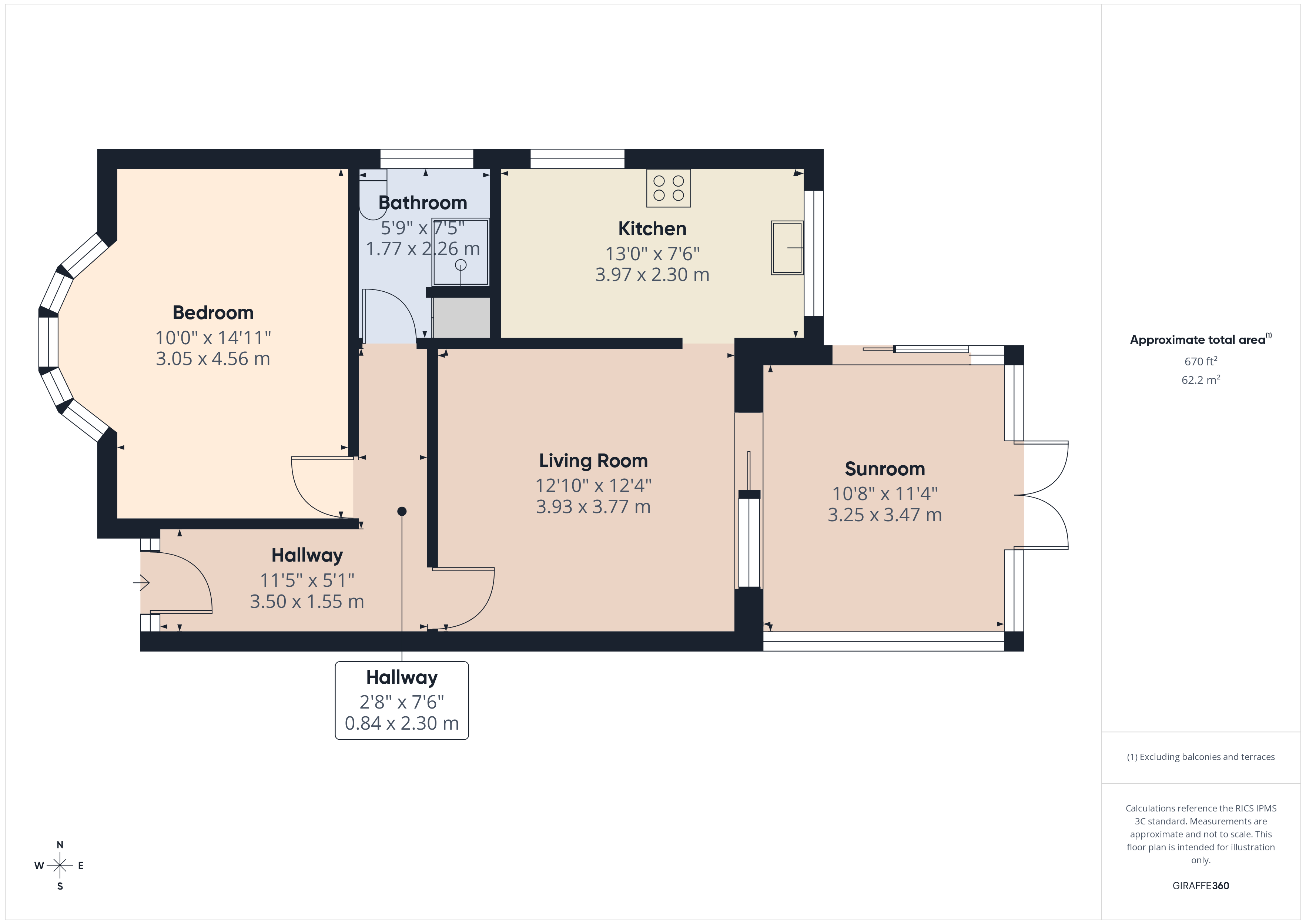 18, Lansdowne Road, Surrey floorplan