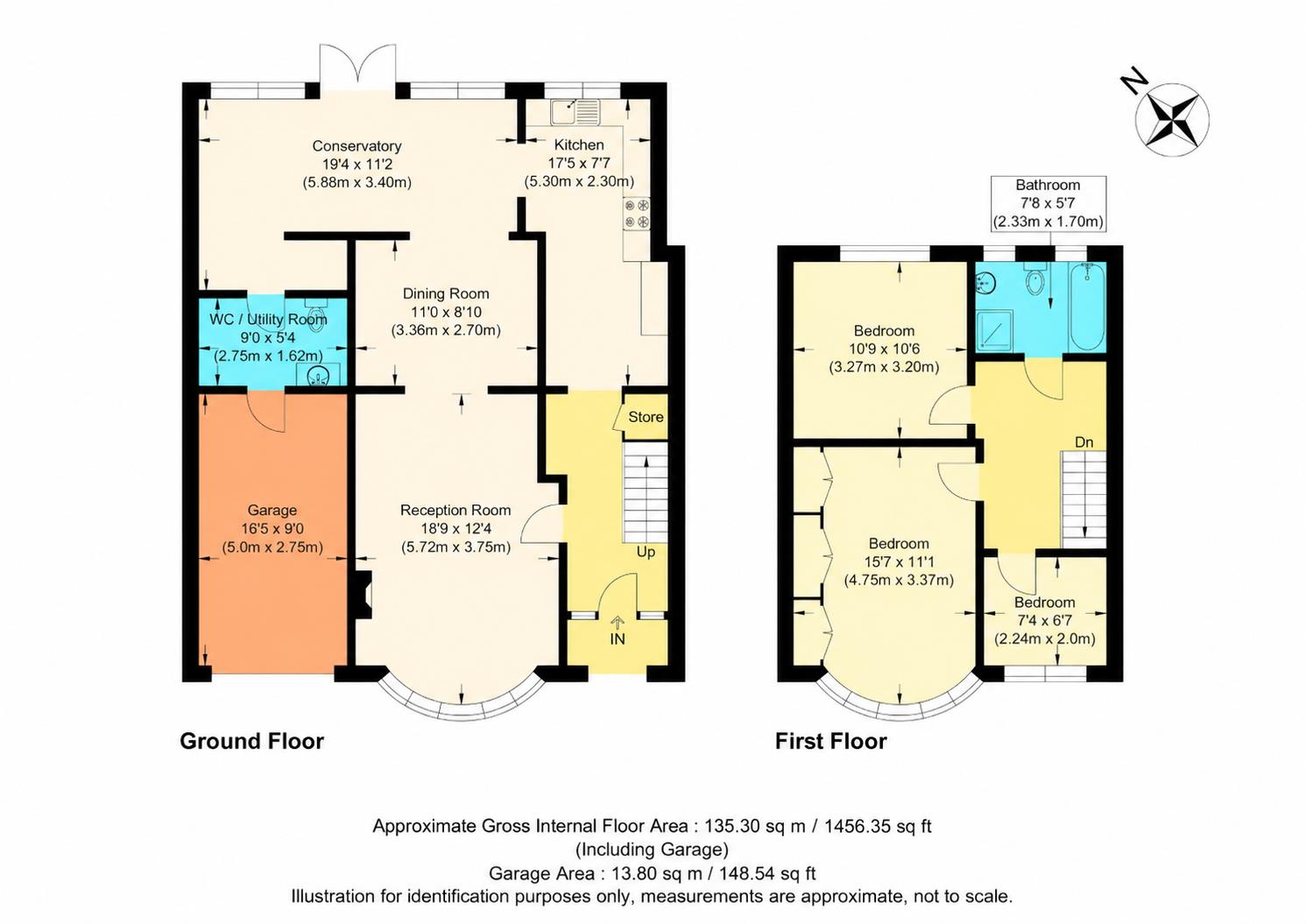 Netherfield Gardens, Barking floorplan