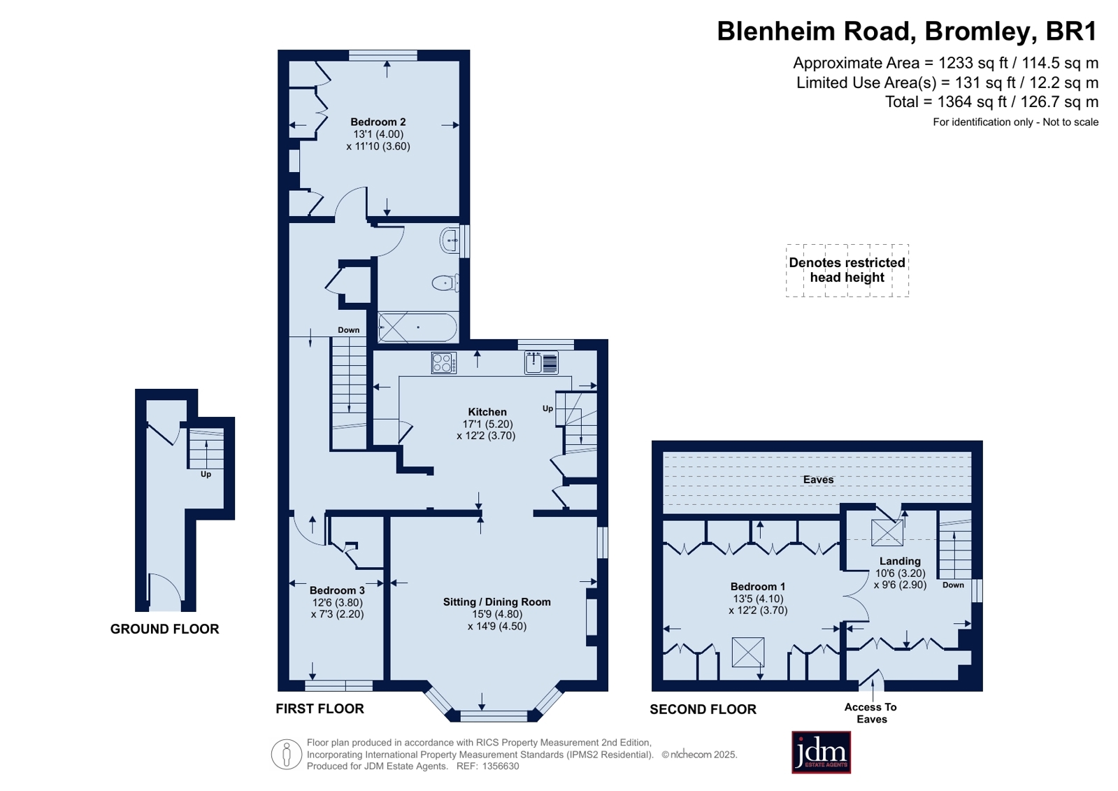 19a,, Blenheim Road, Bromley floorplan