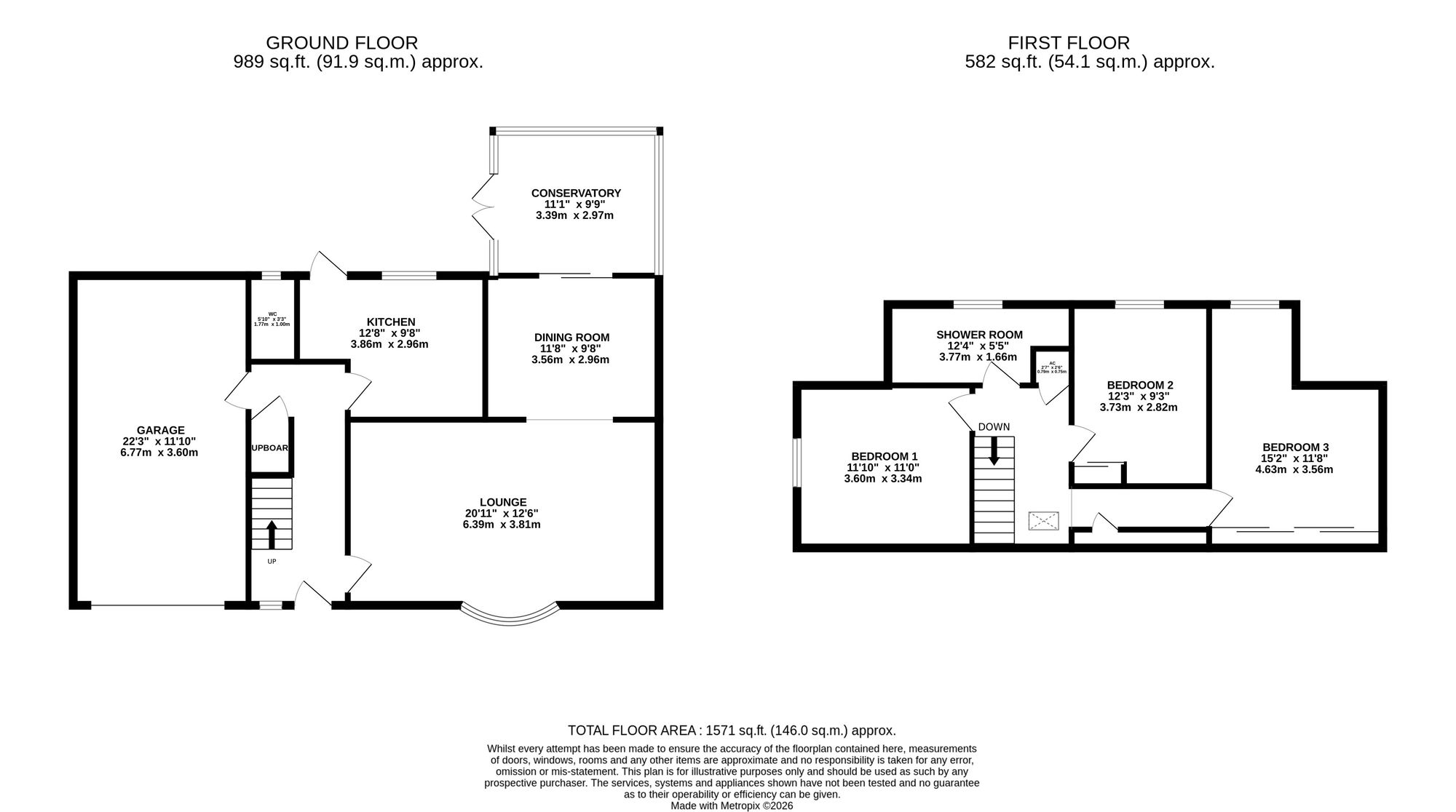 9 Moorsfield Avenue, Crewe floorplan