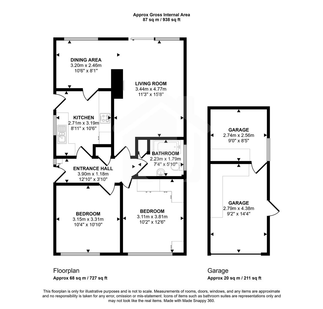 47, Piers Road, Leicester floorplan