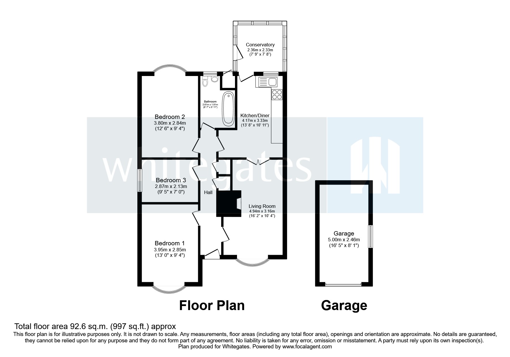 8, Ferndale Close, Crewe floorplan