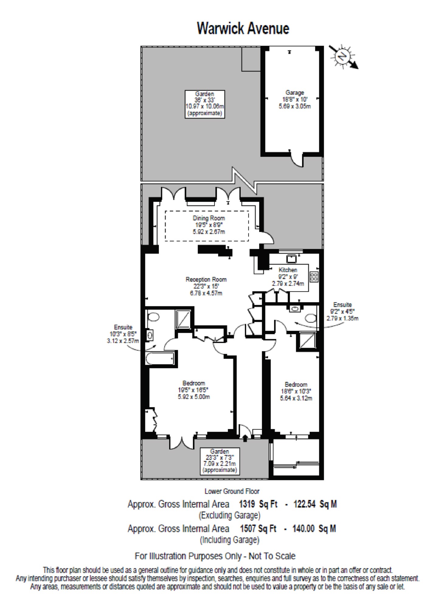 2 Bedrooms Flat to rent in Warwick Avenue, London W9