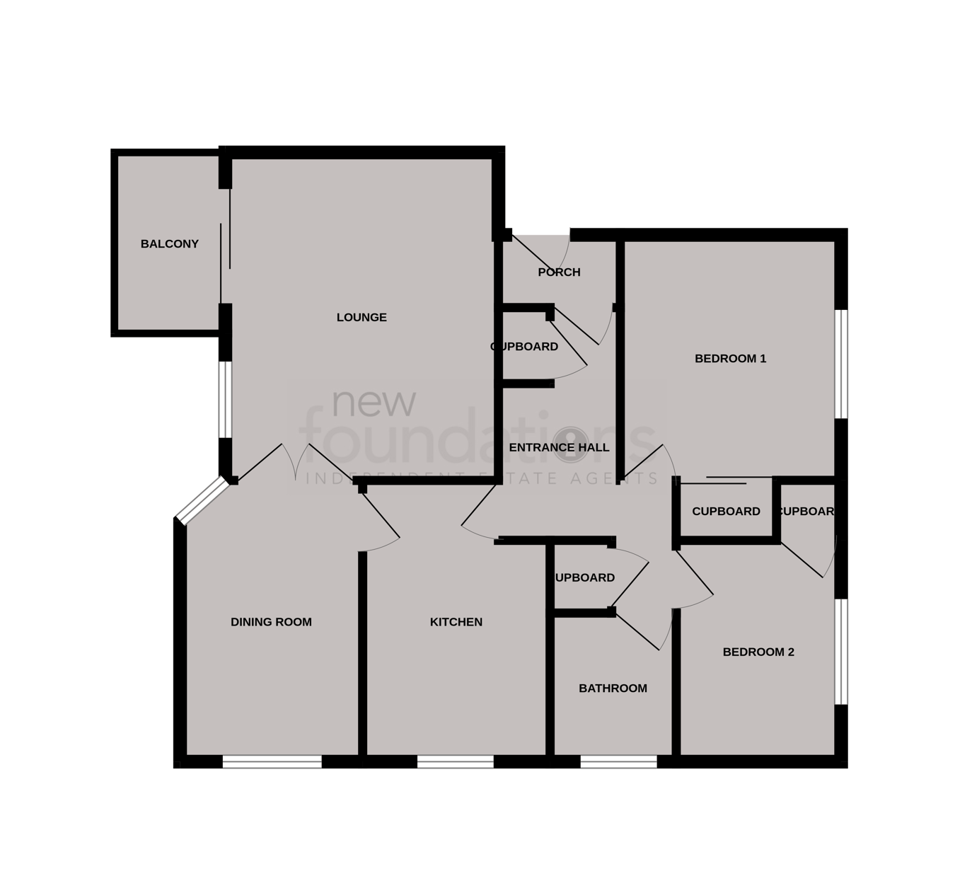 8 Anderida Court, Mansell Close, Bexhill-on-Sea floorplan