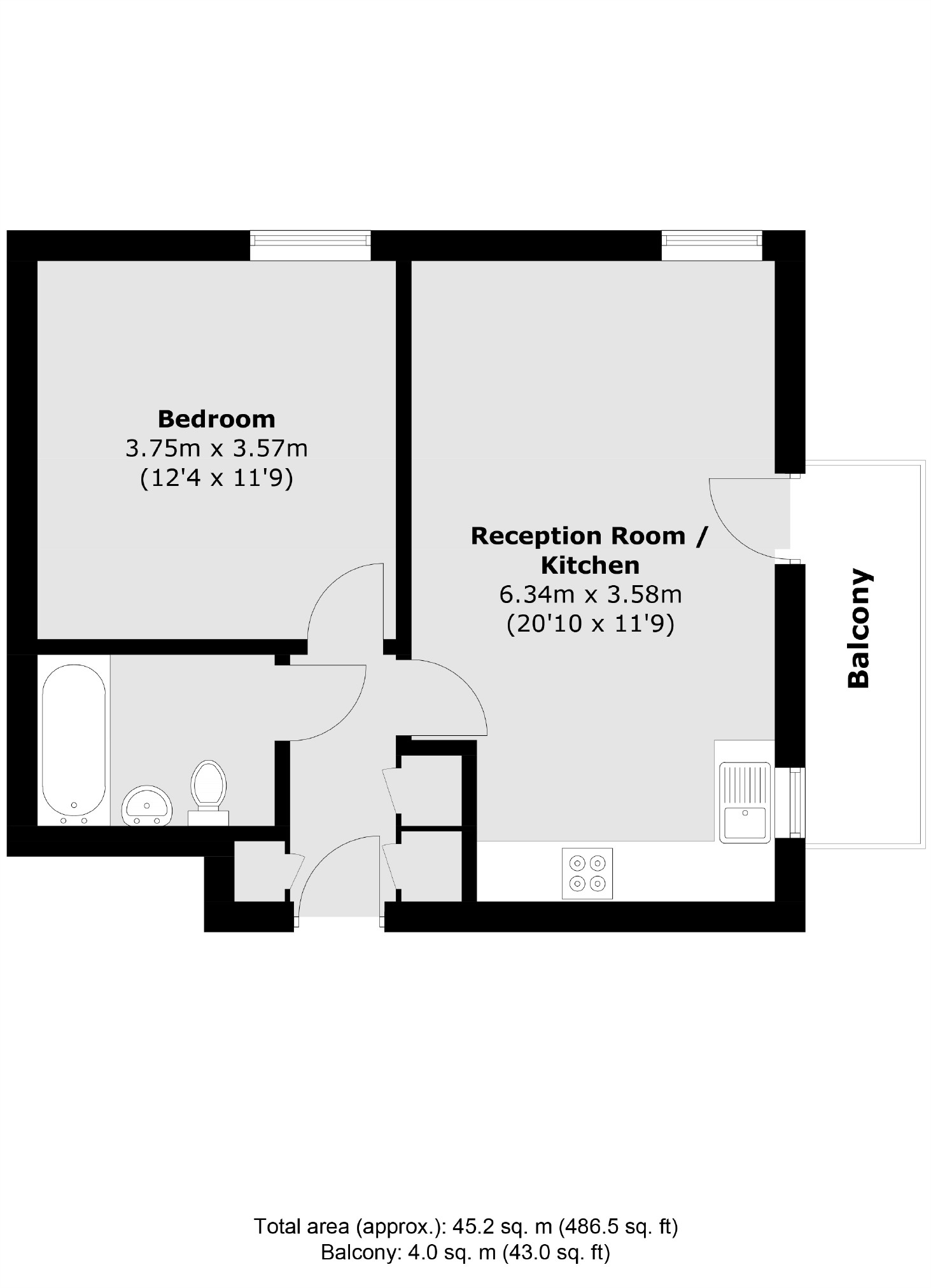 Palmers Road, London E2, 1 bedroom flat to rent 63900781 PrimeLocation