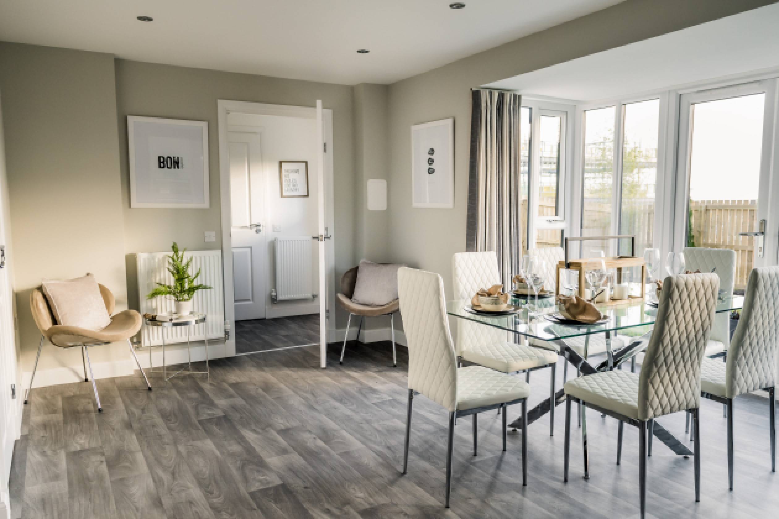 Property 2 of 9. Open Plan Dining Area