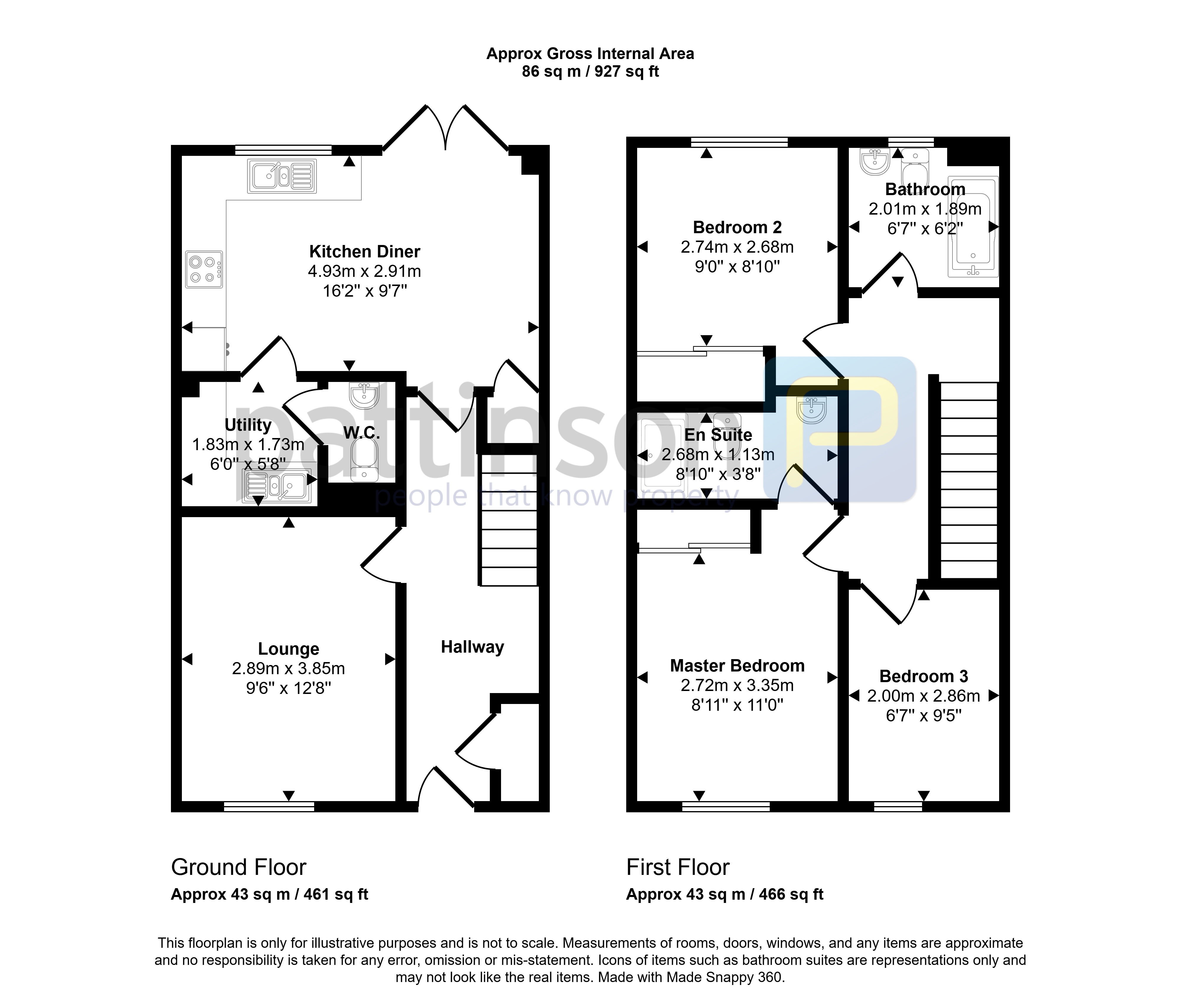 2, Dune Court, Ellington floorplan