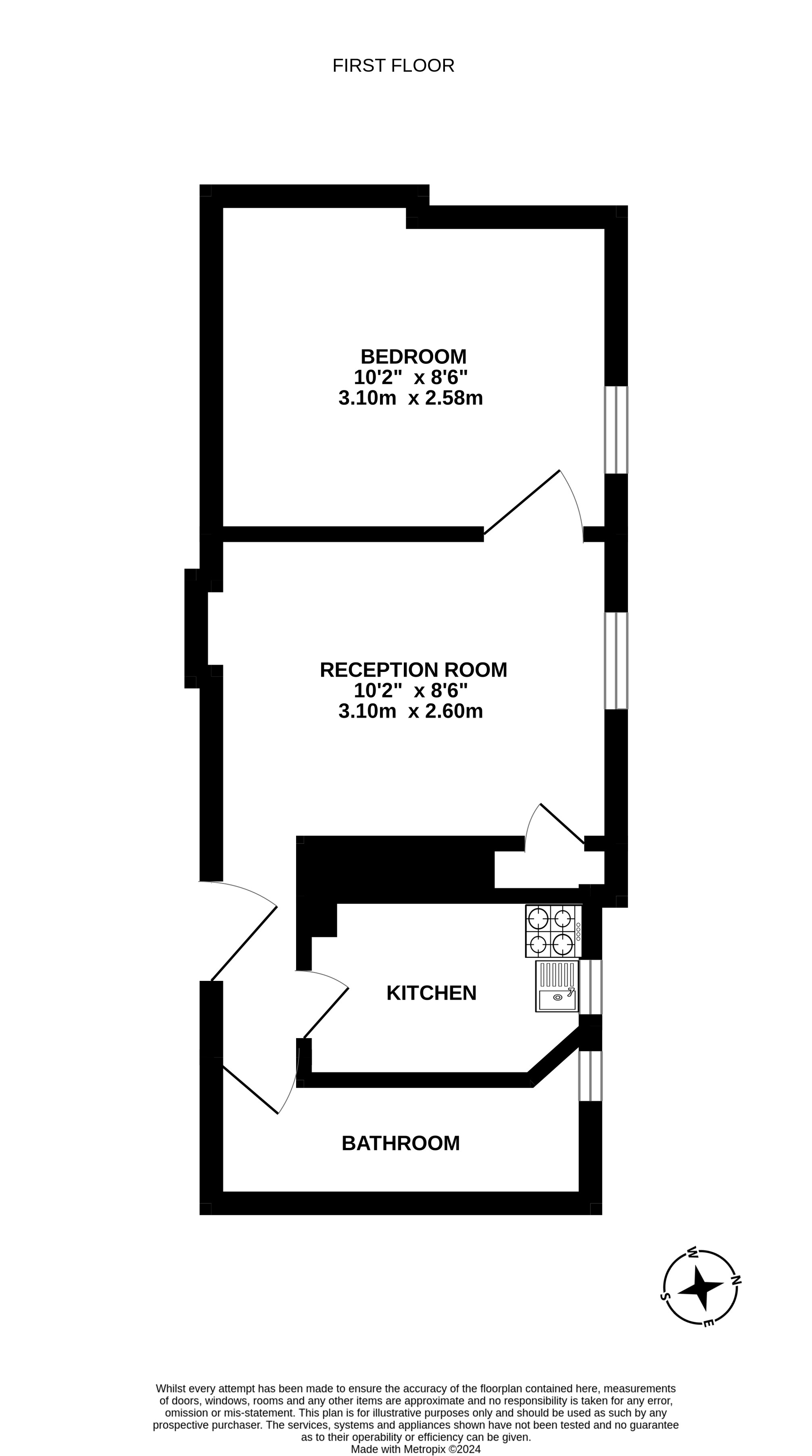 89 , York Street, Marylebone, London floorplan
