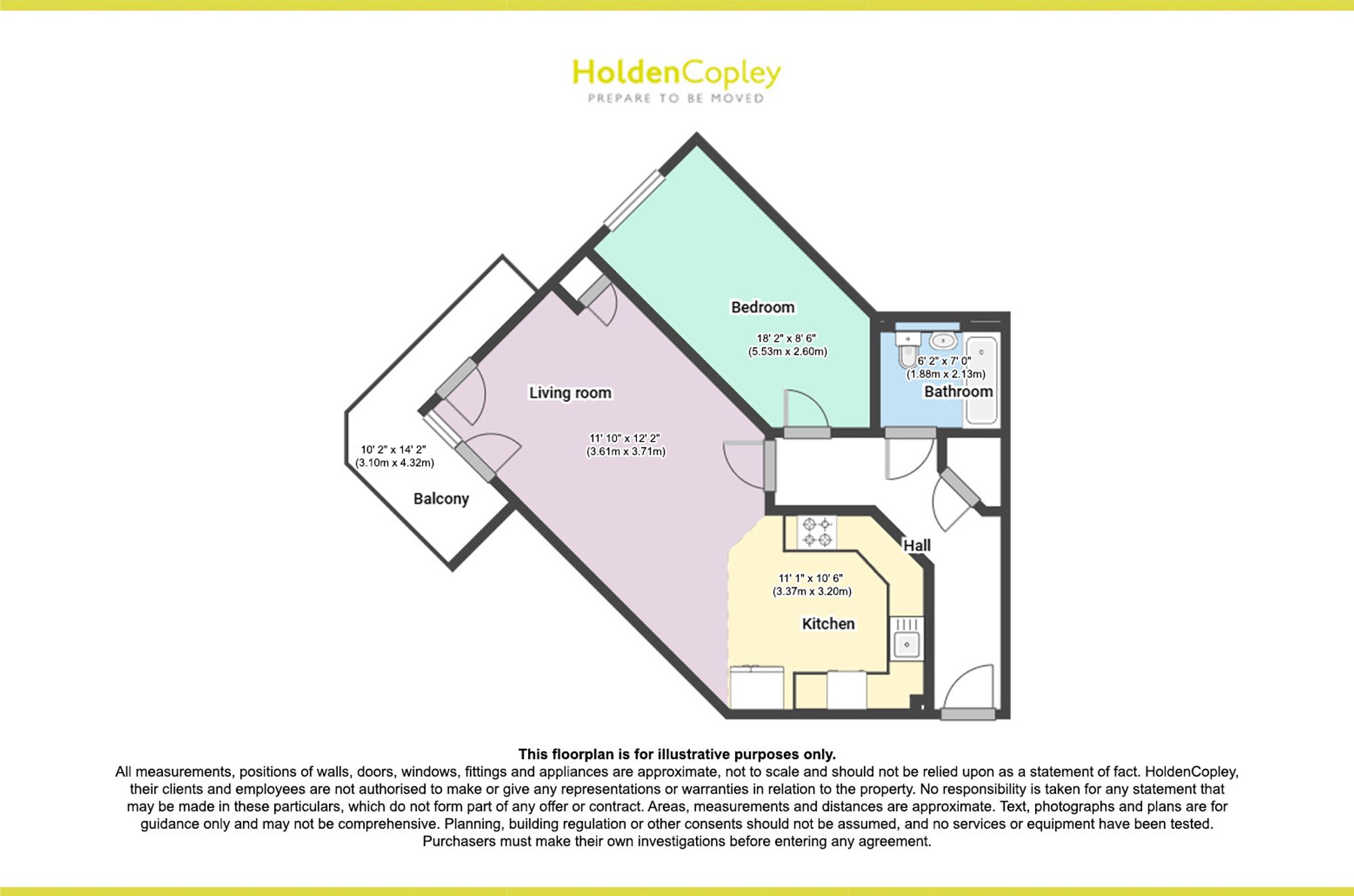 Apt 6, Harecastle House, Nottingham floorplan