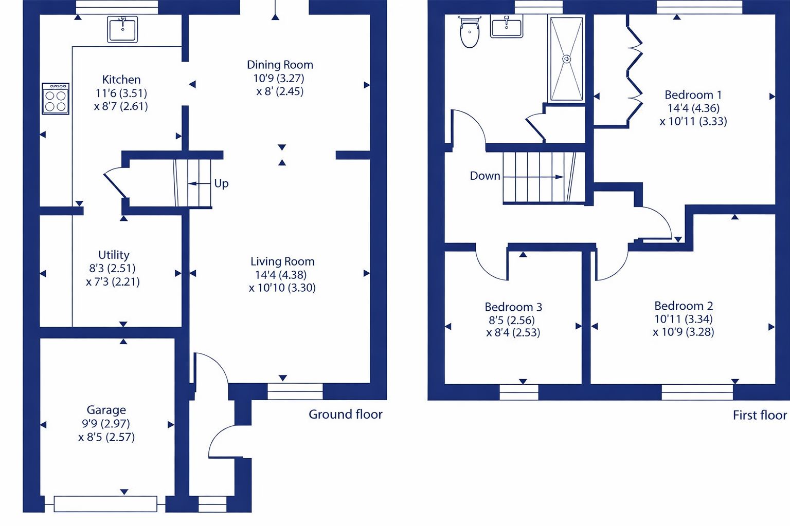 12, Cartwright Crescent, Brackley floorplan