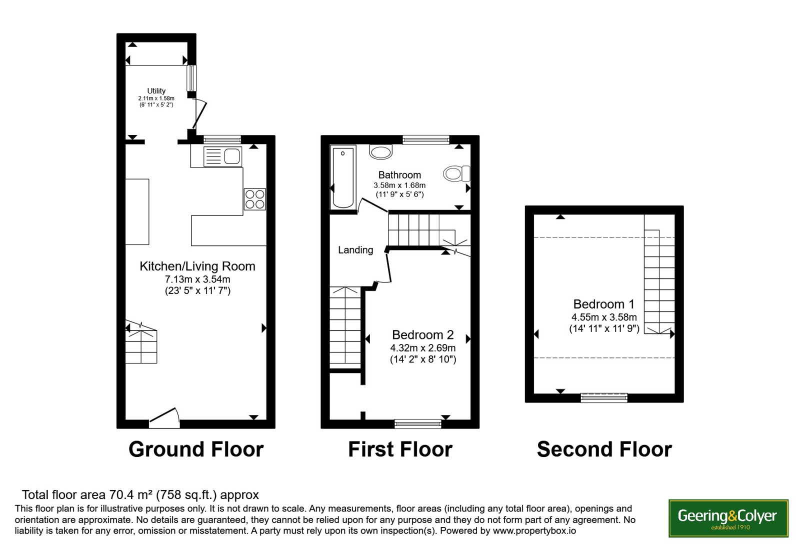 40, Tower Hamlets Street, Kent floorplan