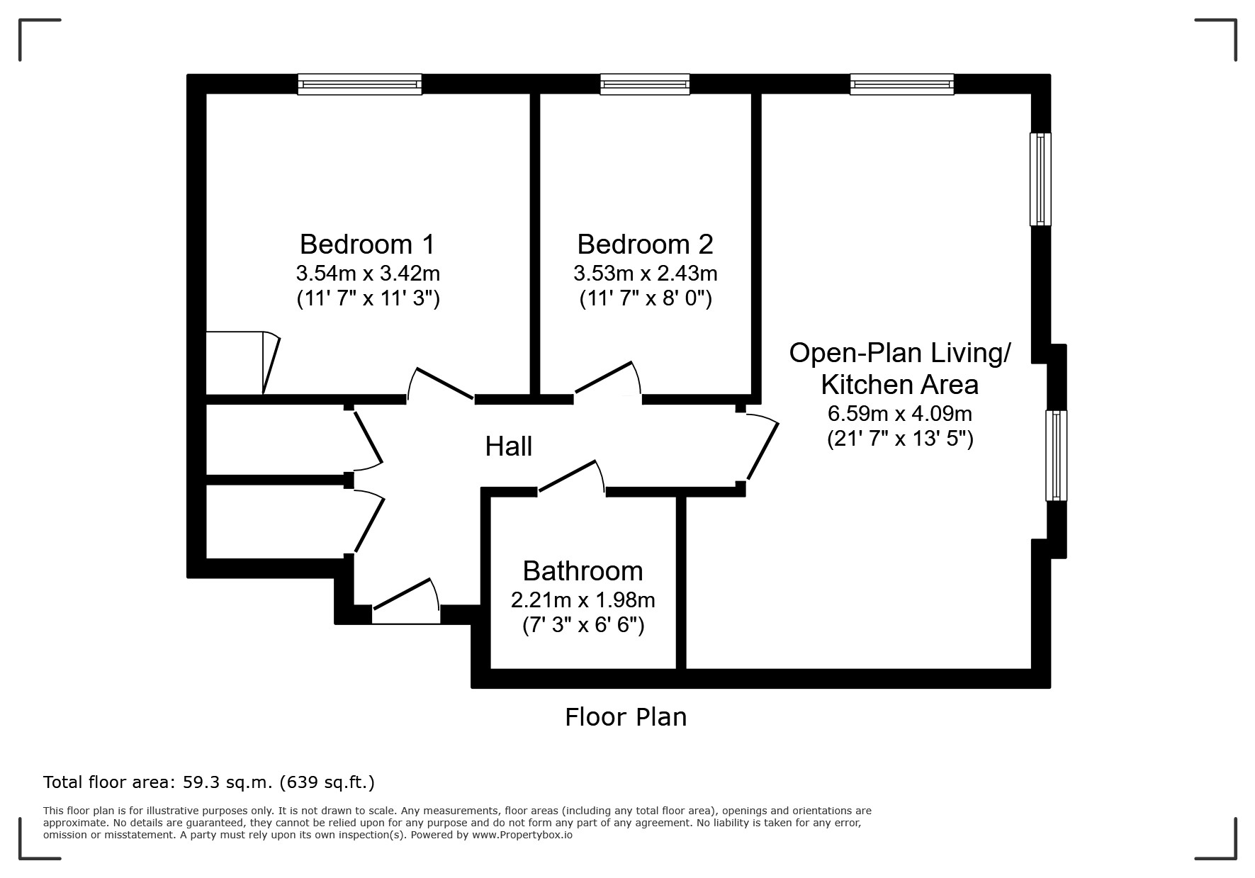32, Cutforth Way, Hampshire floorplan