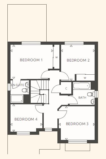 Plot 6, The Codicote, Senuna Park, Station Road, Ashwell floorplan