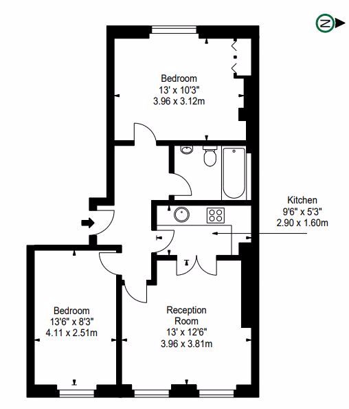 2 Bedrooms Flat to rent in Nottingham Place, London W1U