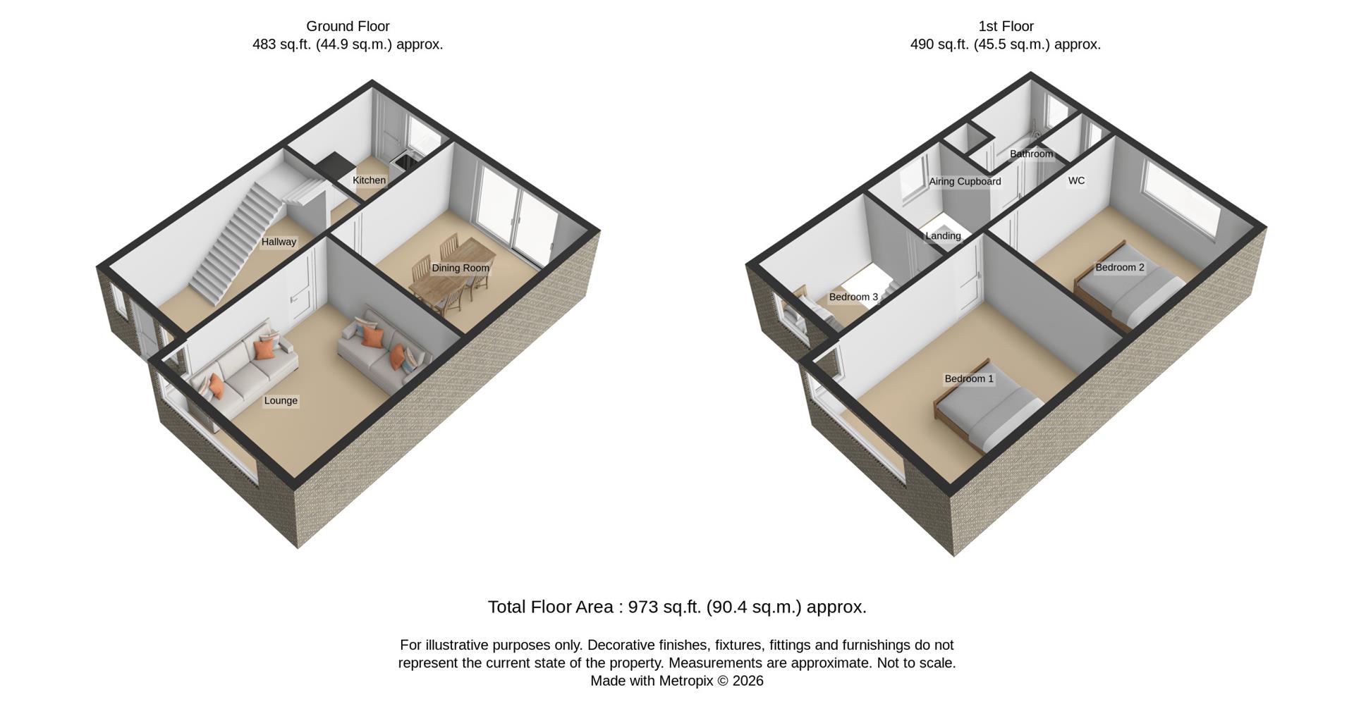 4, Fairlawn Avenue, Bexleyheath floorplan