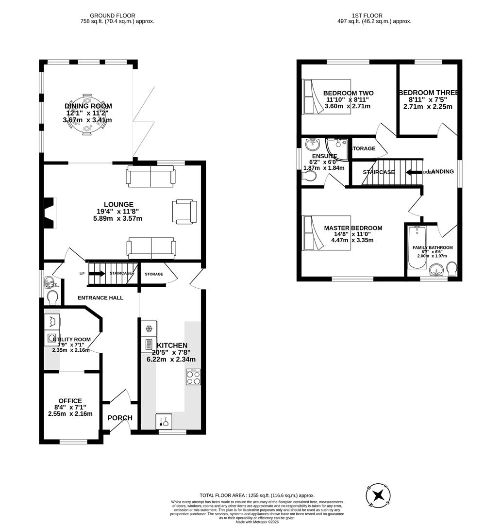 10, The Fields, Wigan floorplan