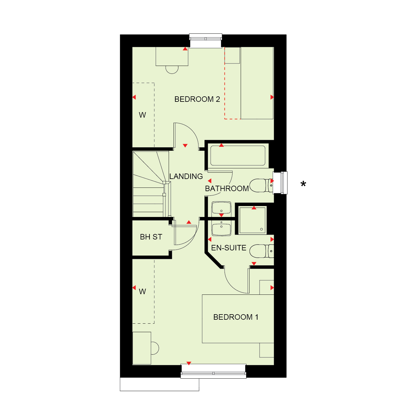 H8151117, Golfers Lane, Angmering floorplan