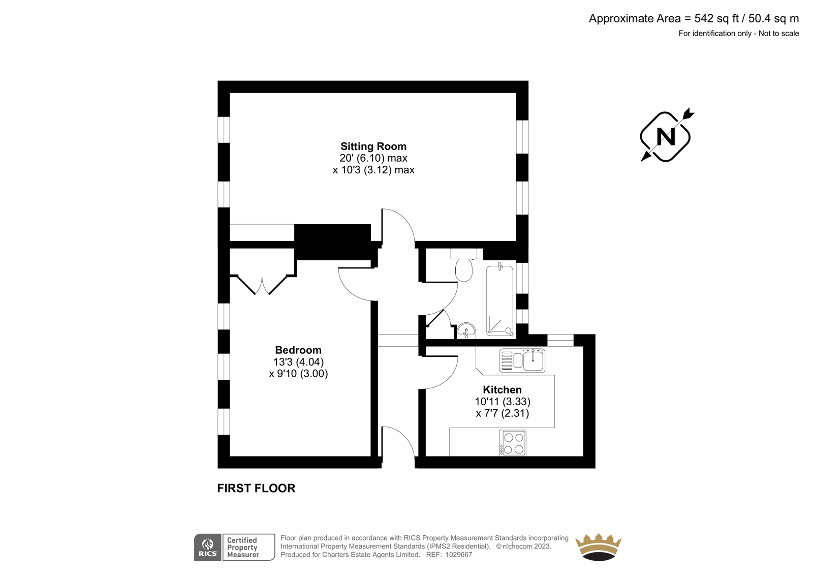 Flat 5 Southdown Court,, Southdown Road, Winchester floorplan