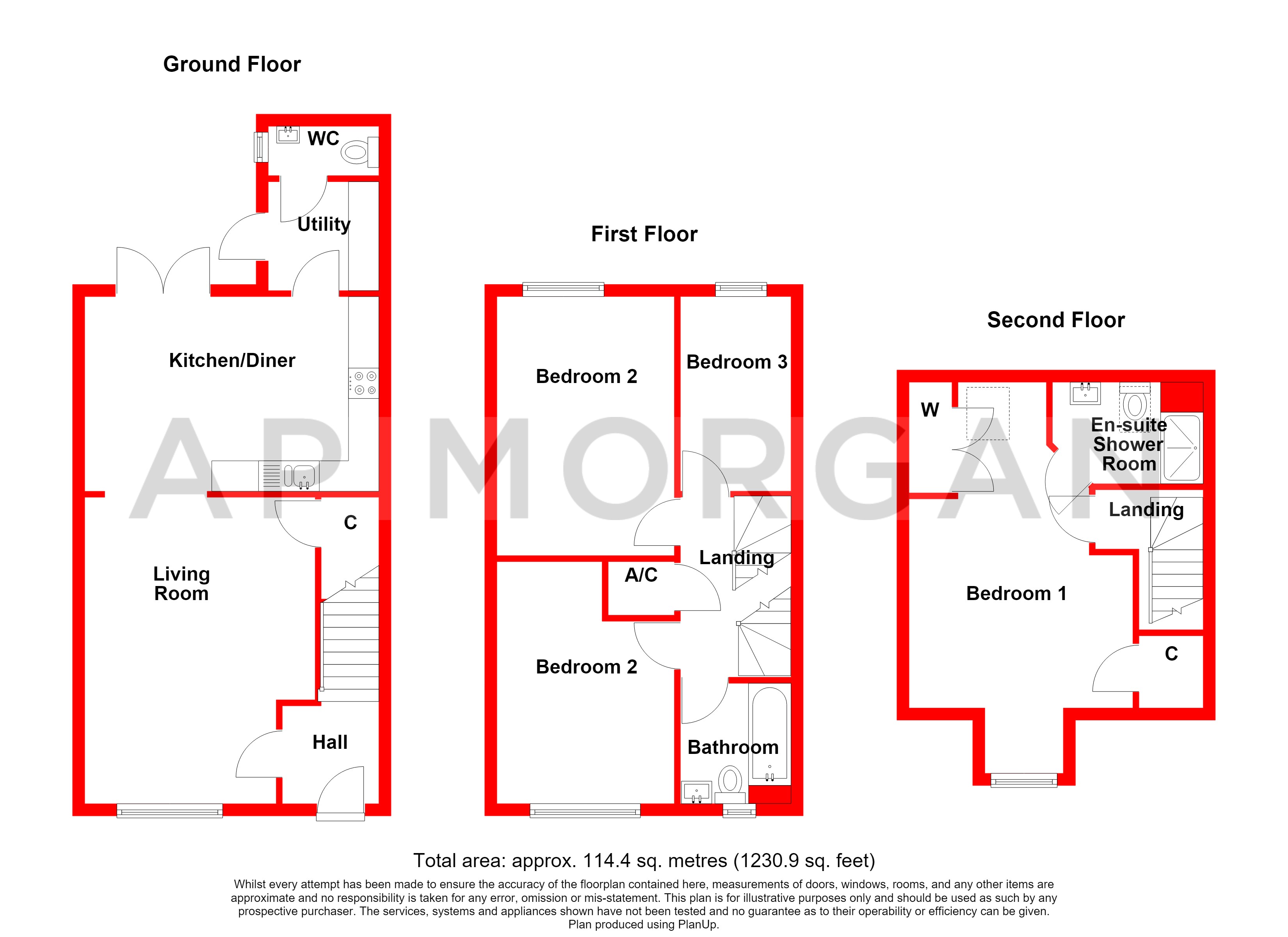 362, Groveley Lane, Birmingham floorplan