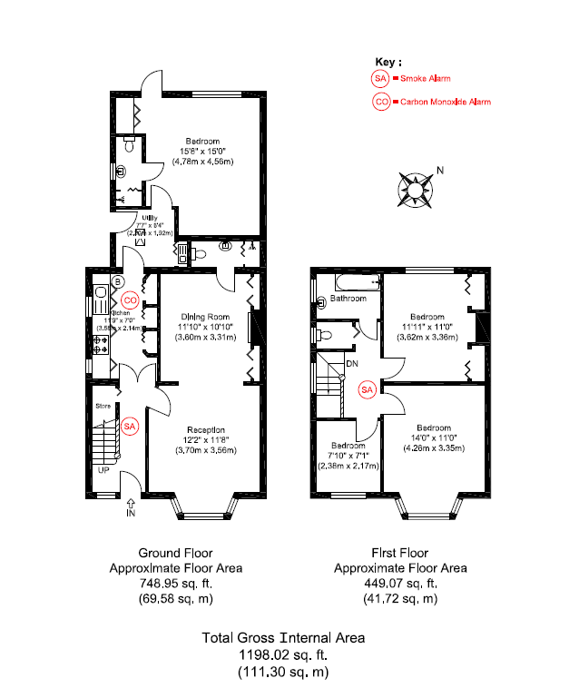 60, Hitherbroom Road, Hayes floorplan