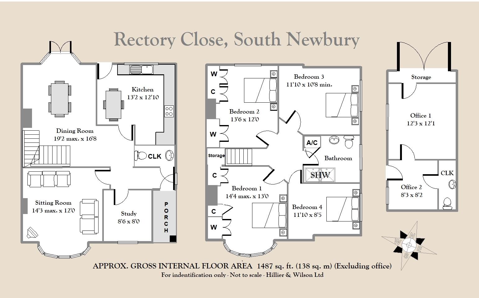 73, Rectory Close, Newbury floorplan
