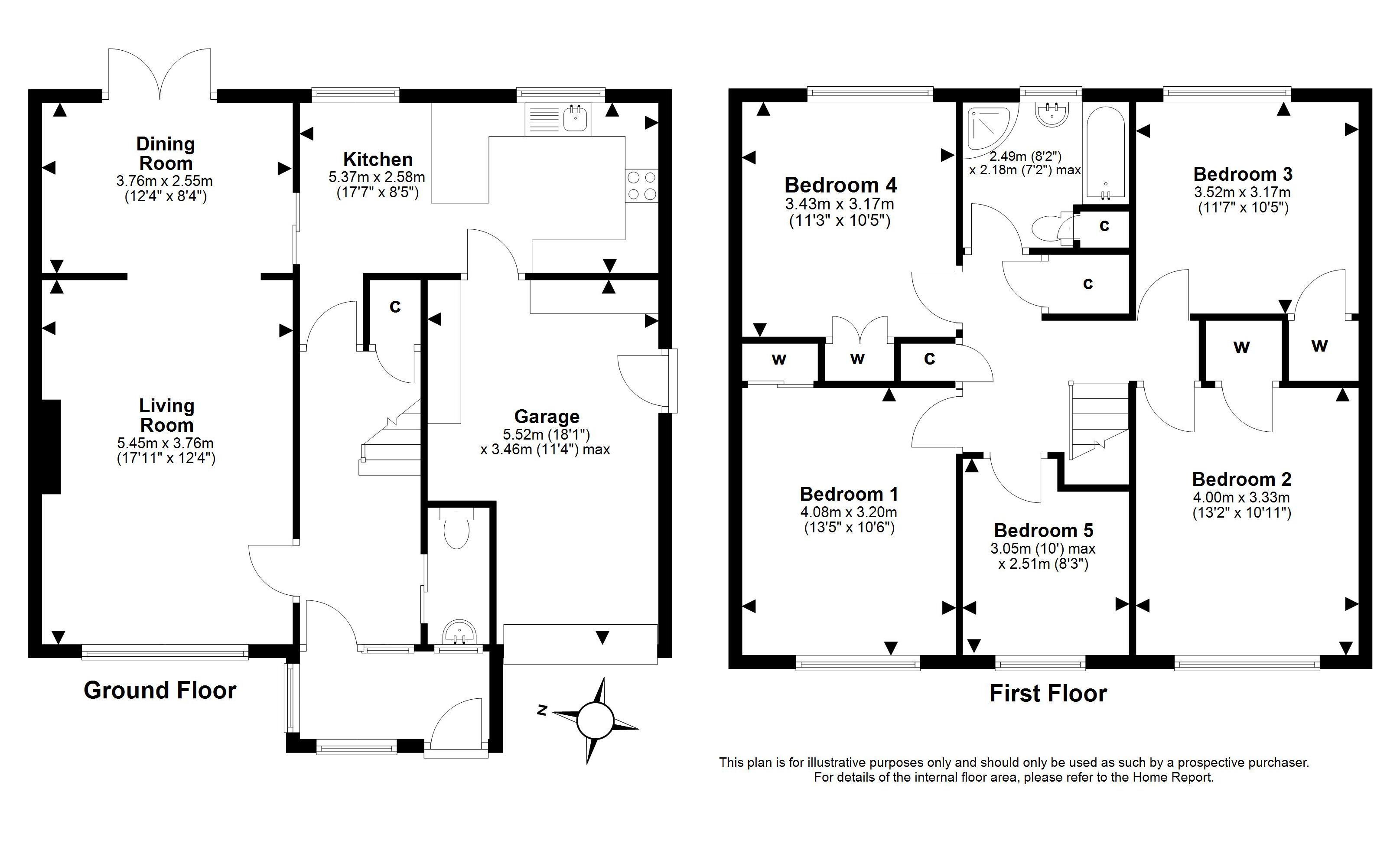 7, Crame Terrace, Dalkeith floorplan