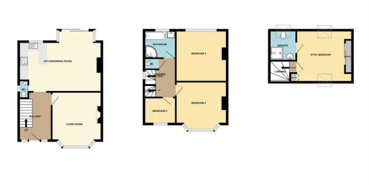 45, Draycott Road, Derbyshire floorplan