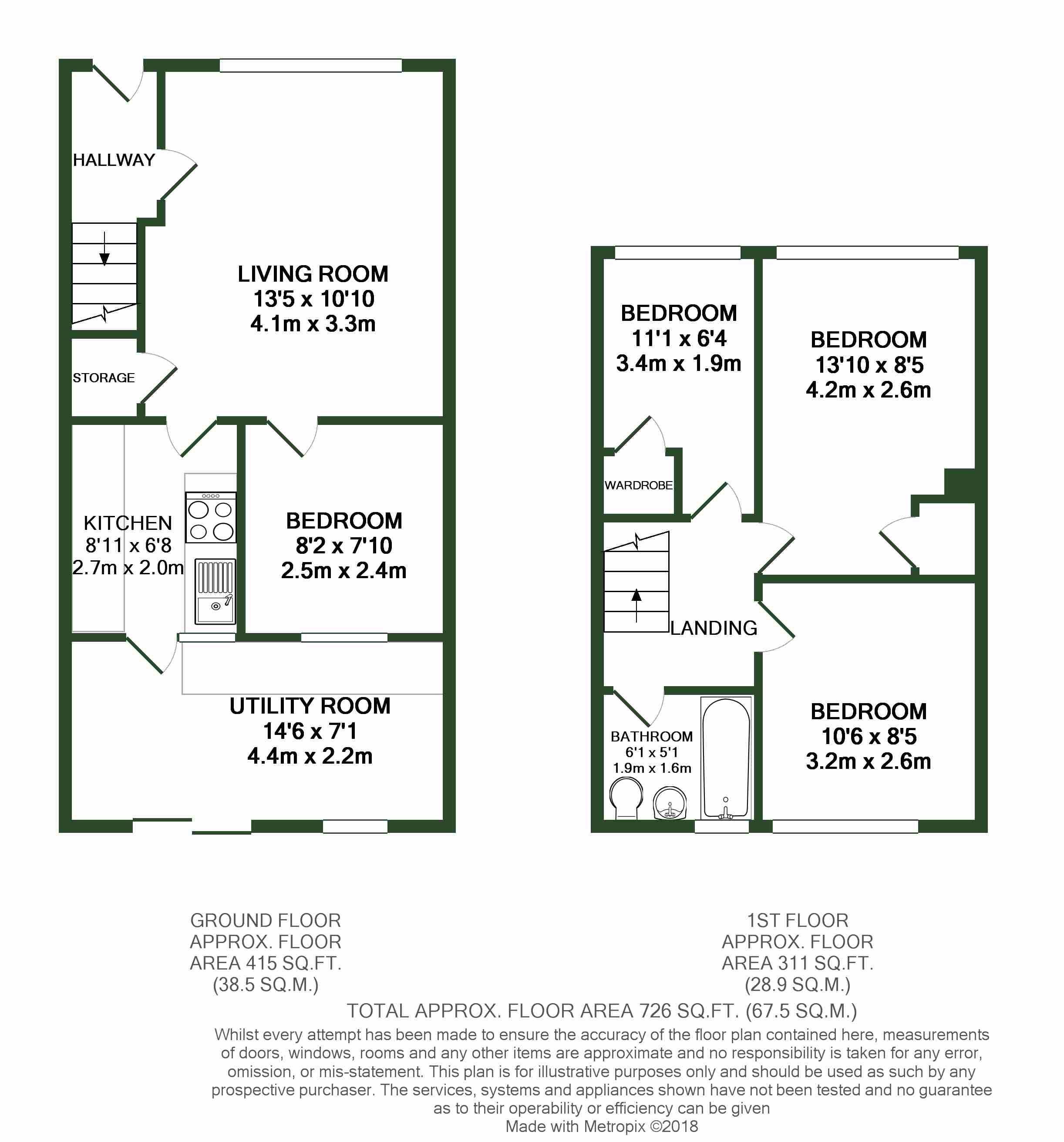 3 Bedrooms Terraced house to rent in Rhodaus Close, Canterbury CT1