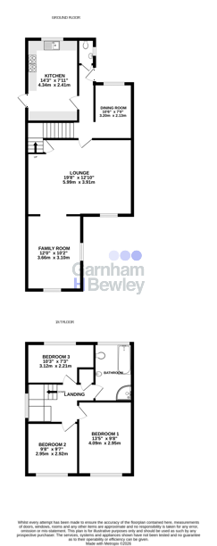 11, Hawmead, Crawley Down floorplan