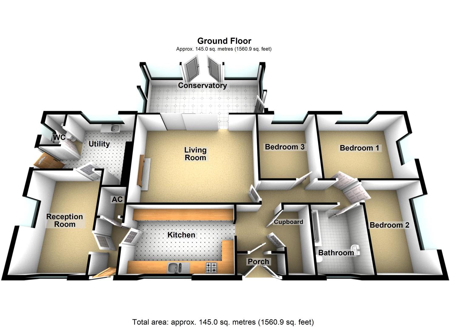 46, Heol Gwermont, Kidwelly floorplan