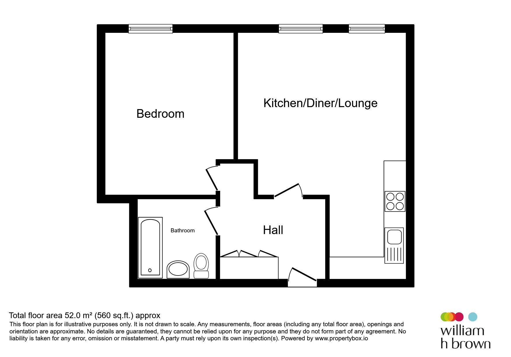 Flat 26, Fountain House, Parkway, Welwyn Garden City floorplan
