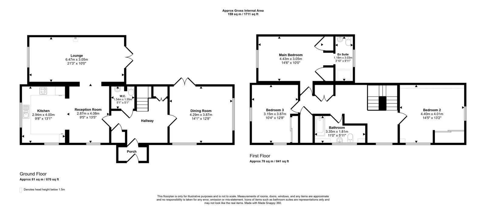 828a, Chester Road, Walsall floorplan