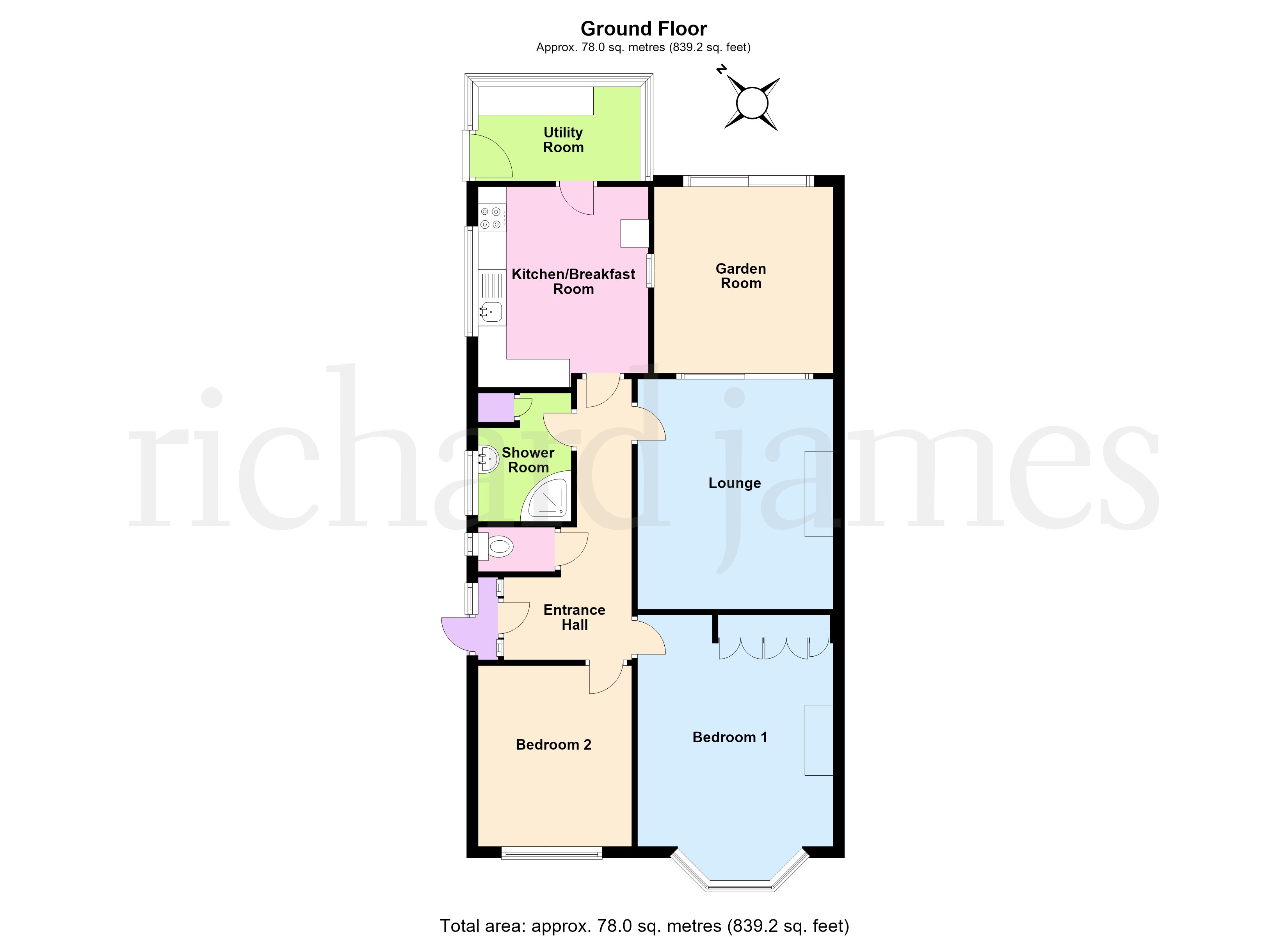 29, Harvey Road, Wellingborough floorplan