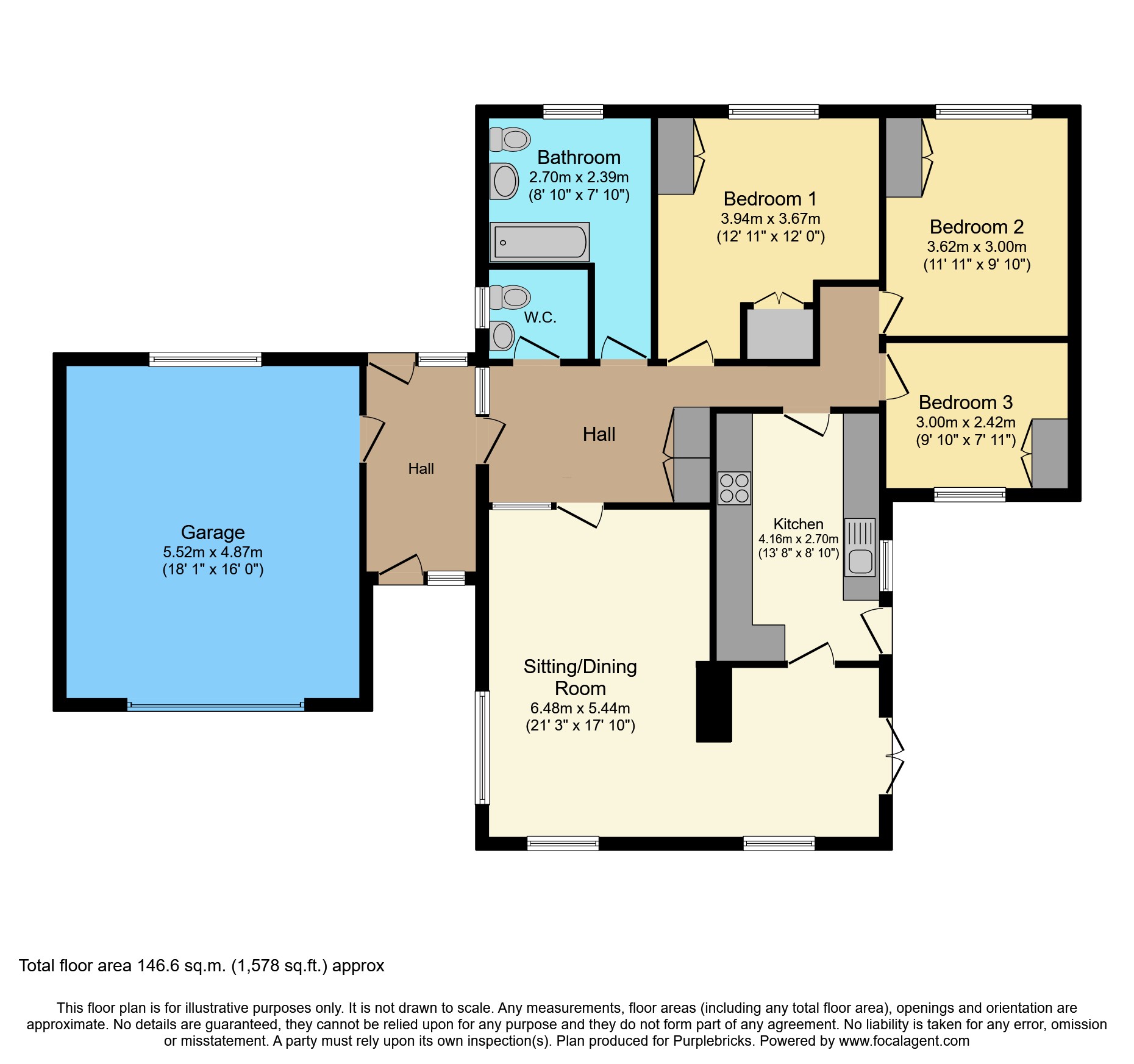 35, Odell Road, Harrold floorplan