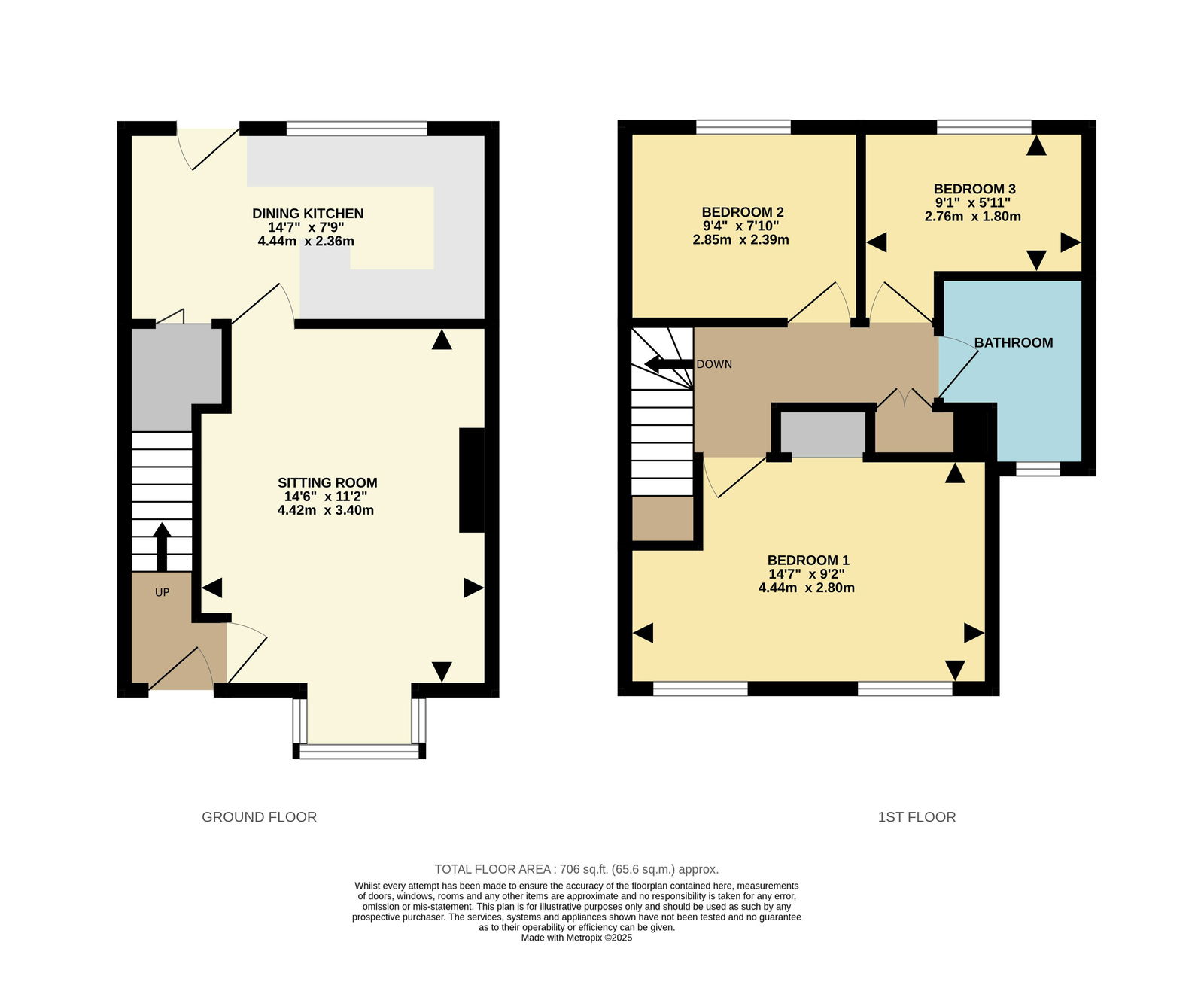 6, Wellington Mews, Ripon floorplan