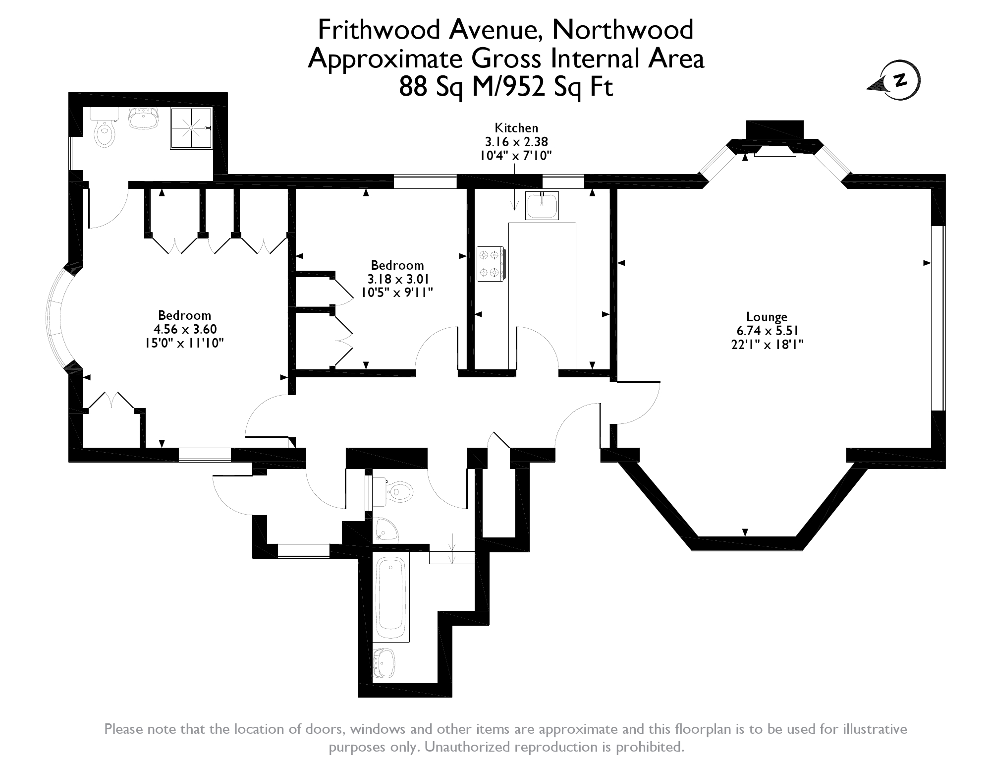 2 Bedrooms Flat for sale in Frithwood Avenue, Northwood HA6