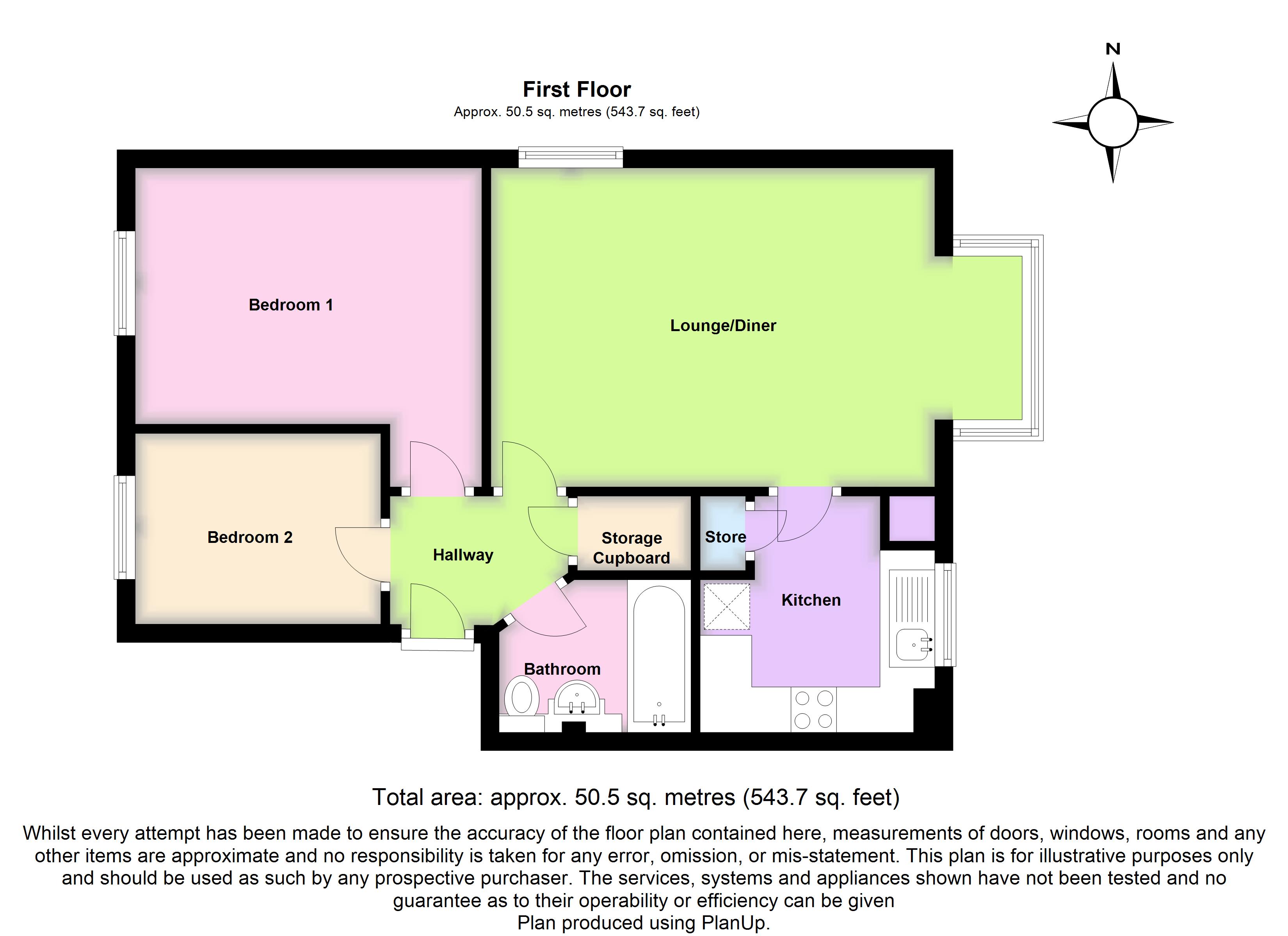 2 Bedrooms Flat for sale in Swans Hope, Loughton IG10