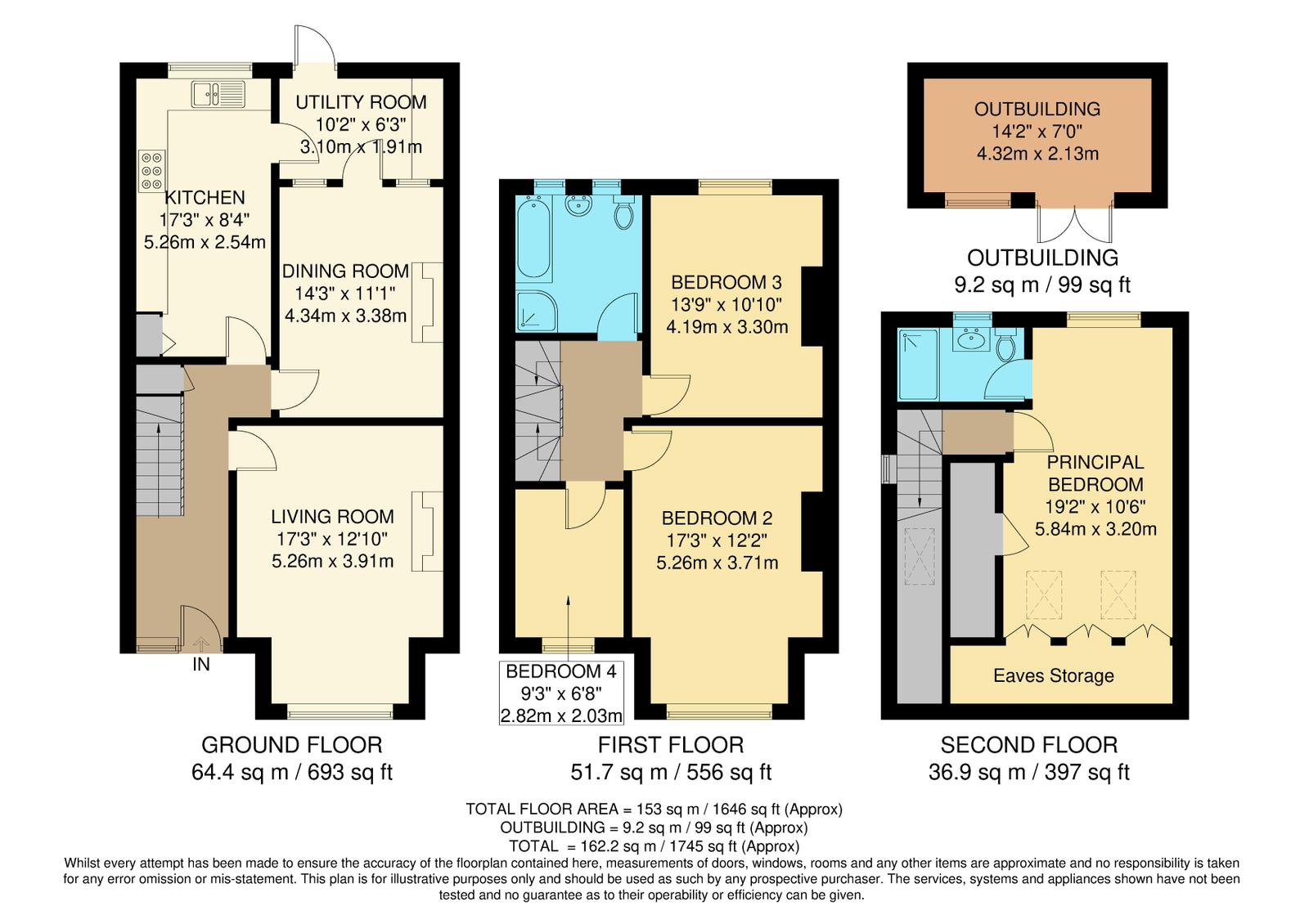 14, Brockenhurst Road, Croydon floorplan