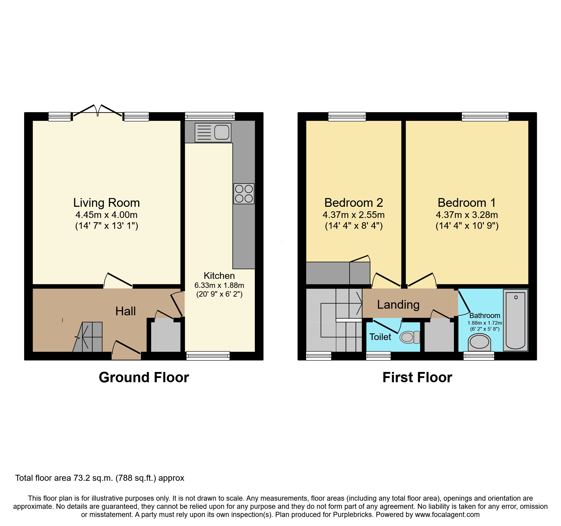 57, Tiptree Crescent, Ilford floorplan