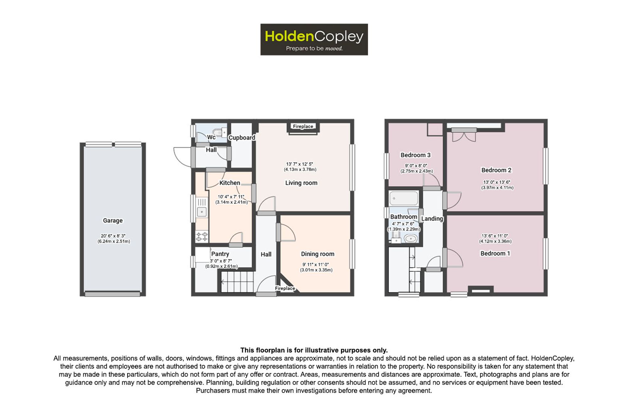 9 The Greenway, Nottingham floorplan