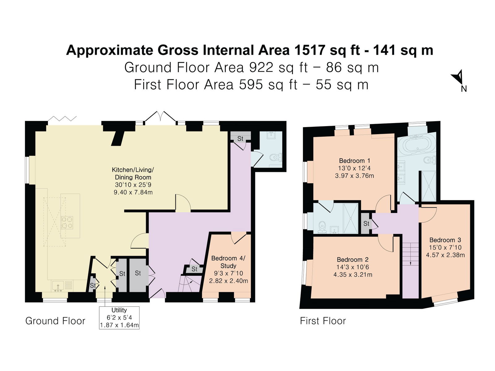 Dam Top Cottage, Dam Top, Halifax floorplan