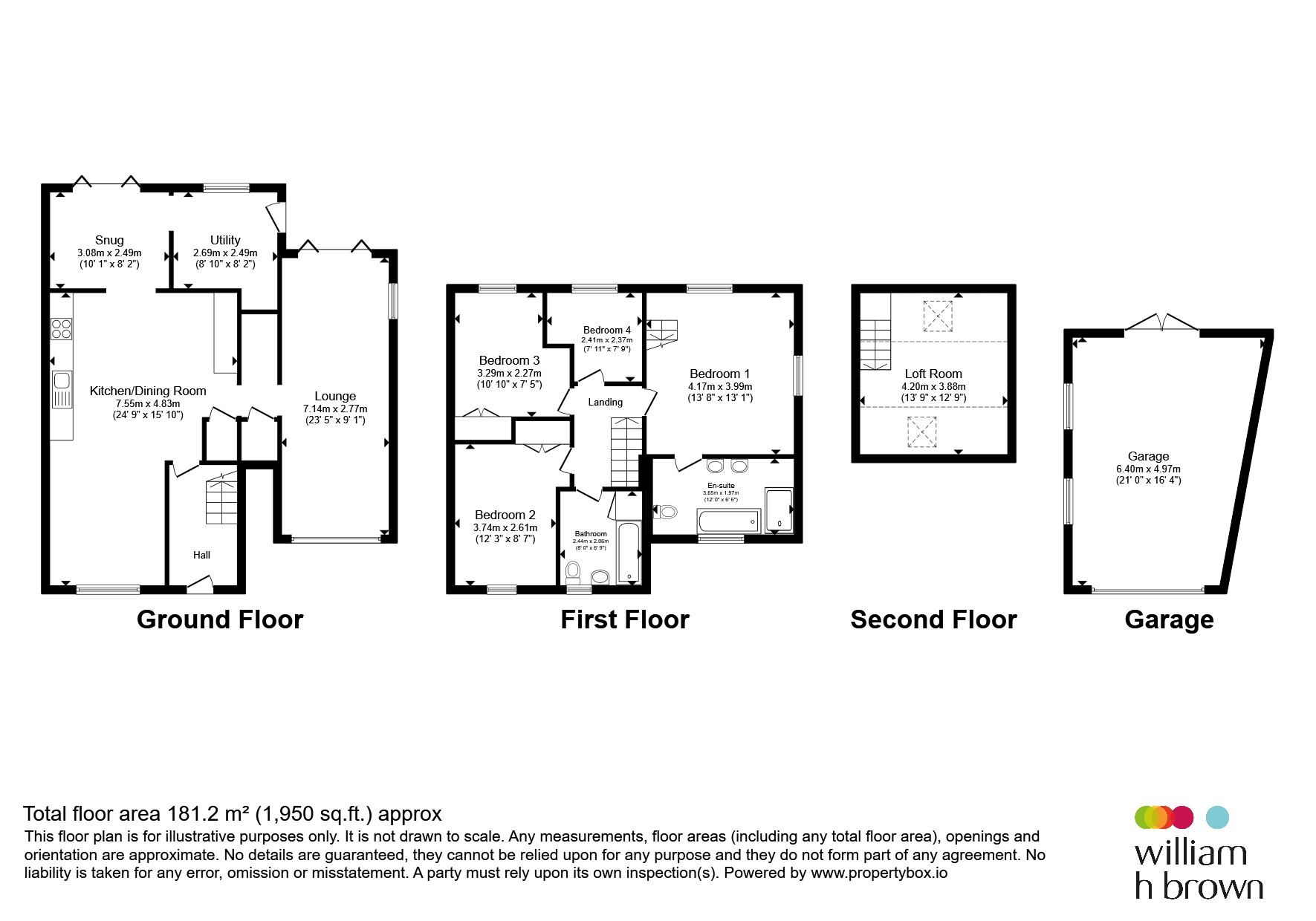 17, Packwood Close, Rotherham floorplan