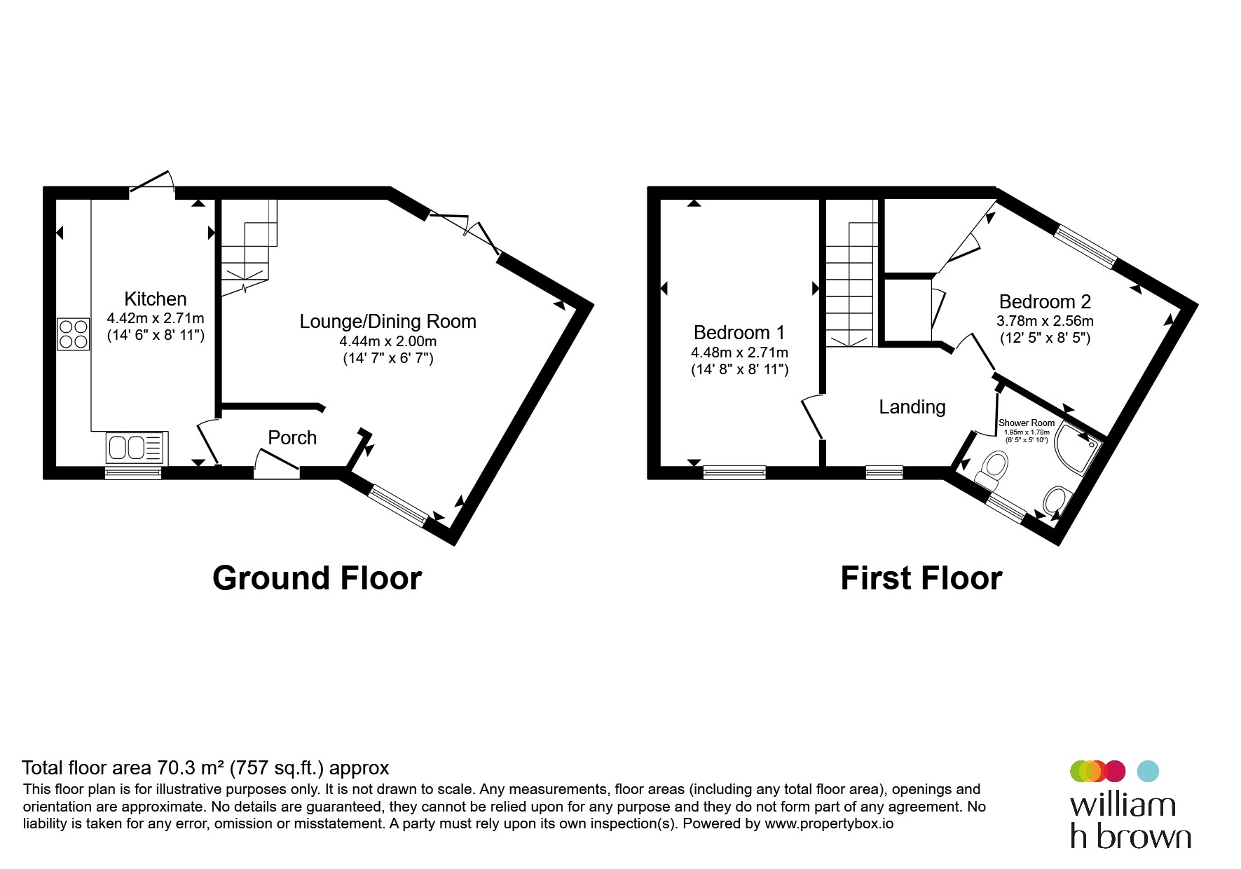 36, The Hollies, Spalding floorplan