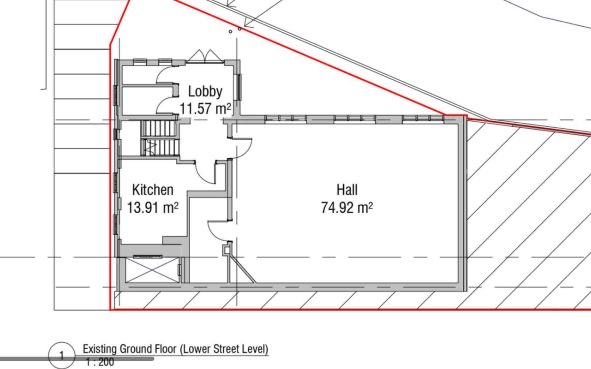Gemini Chapel, 2a, Kings Road, Haslemere floorplan