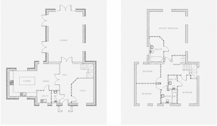 Plot E Woodside Close,, Woodside Close, Gallows Green Road, Dunmow floorplan