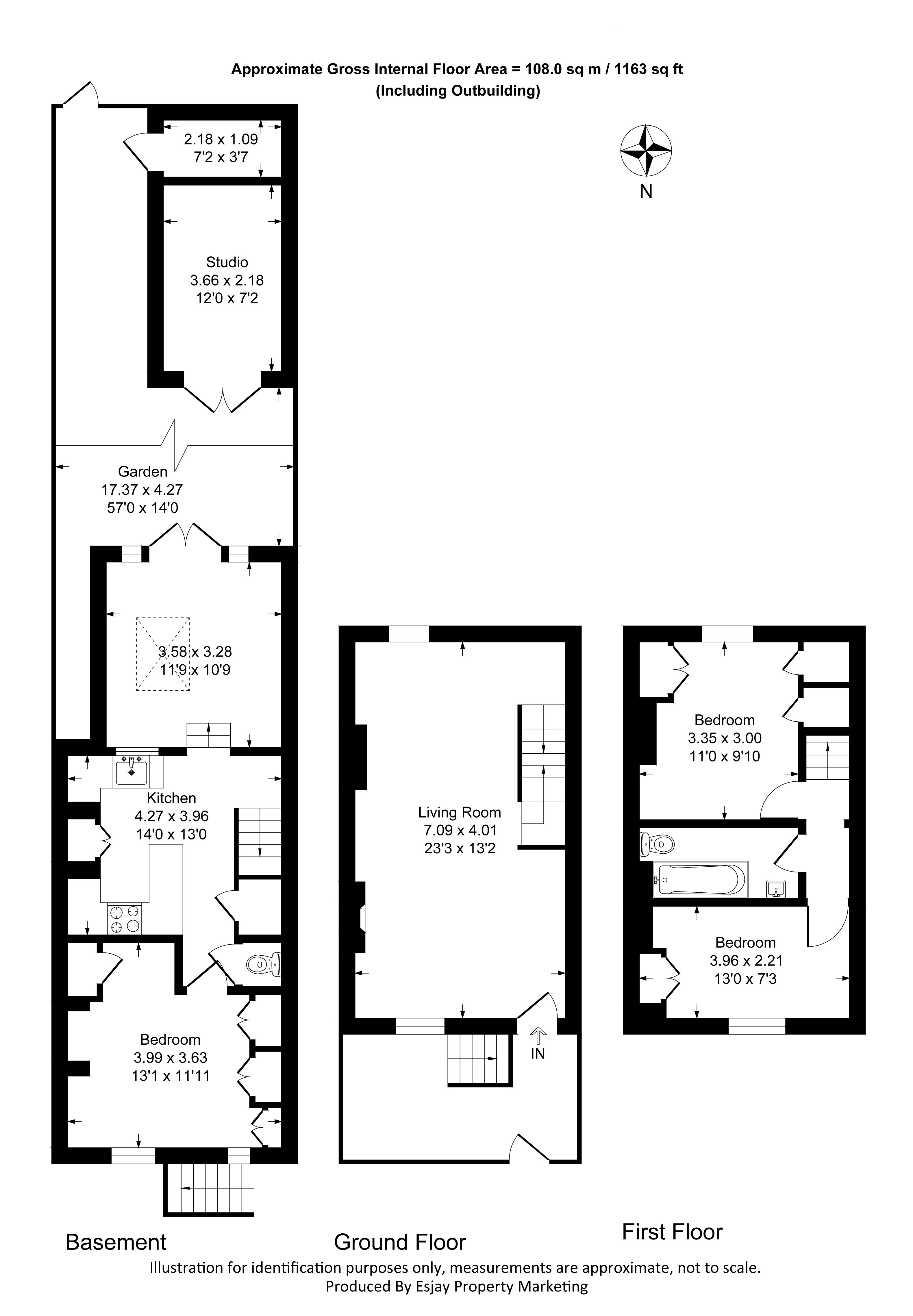 75, St. Johns Road, Isleworth floorplan