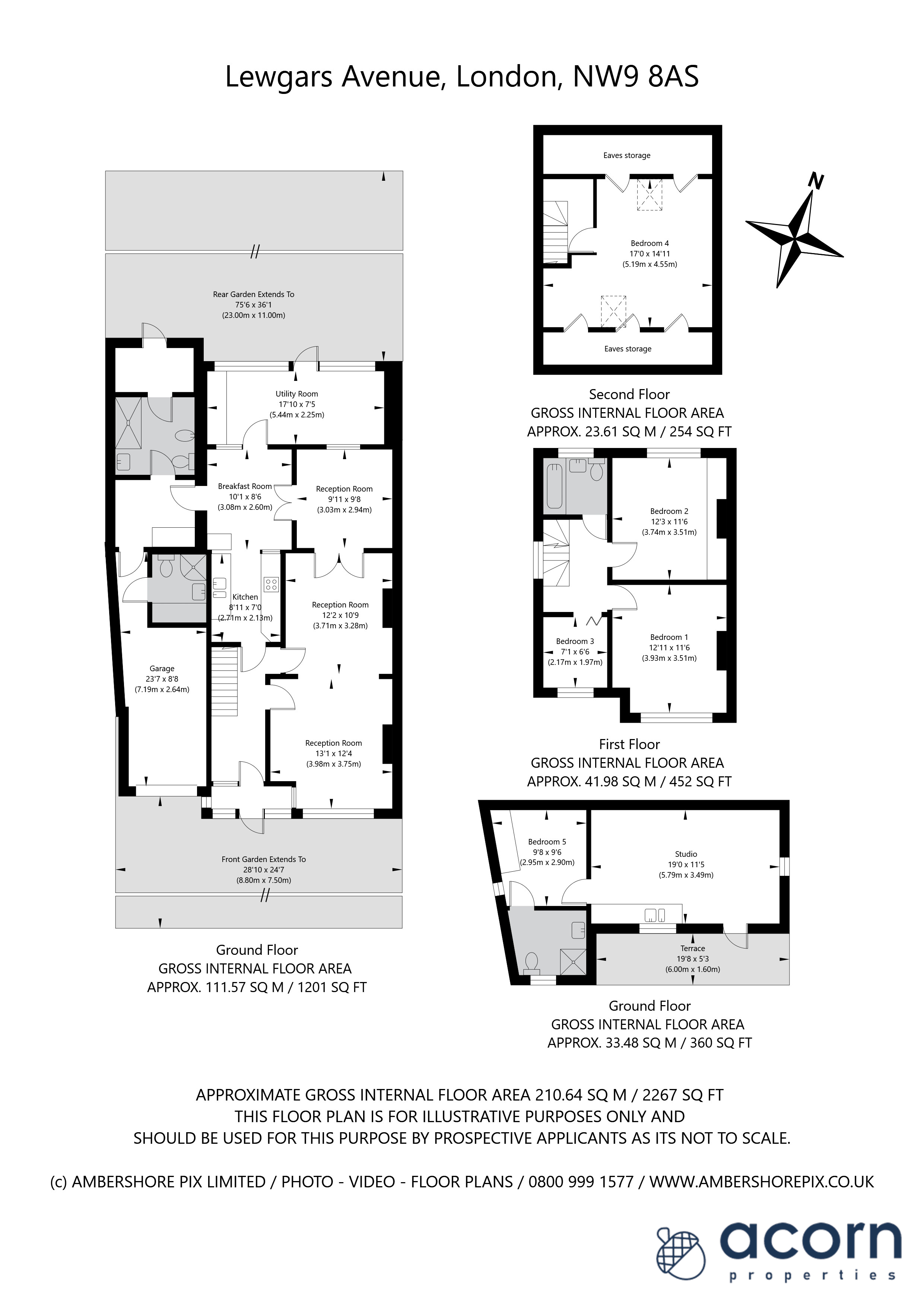 28, Lewgars Avenue, London floorplan