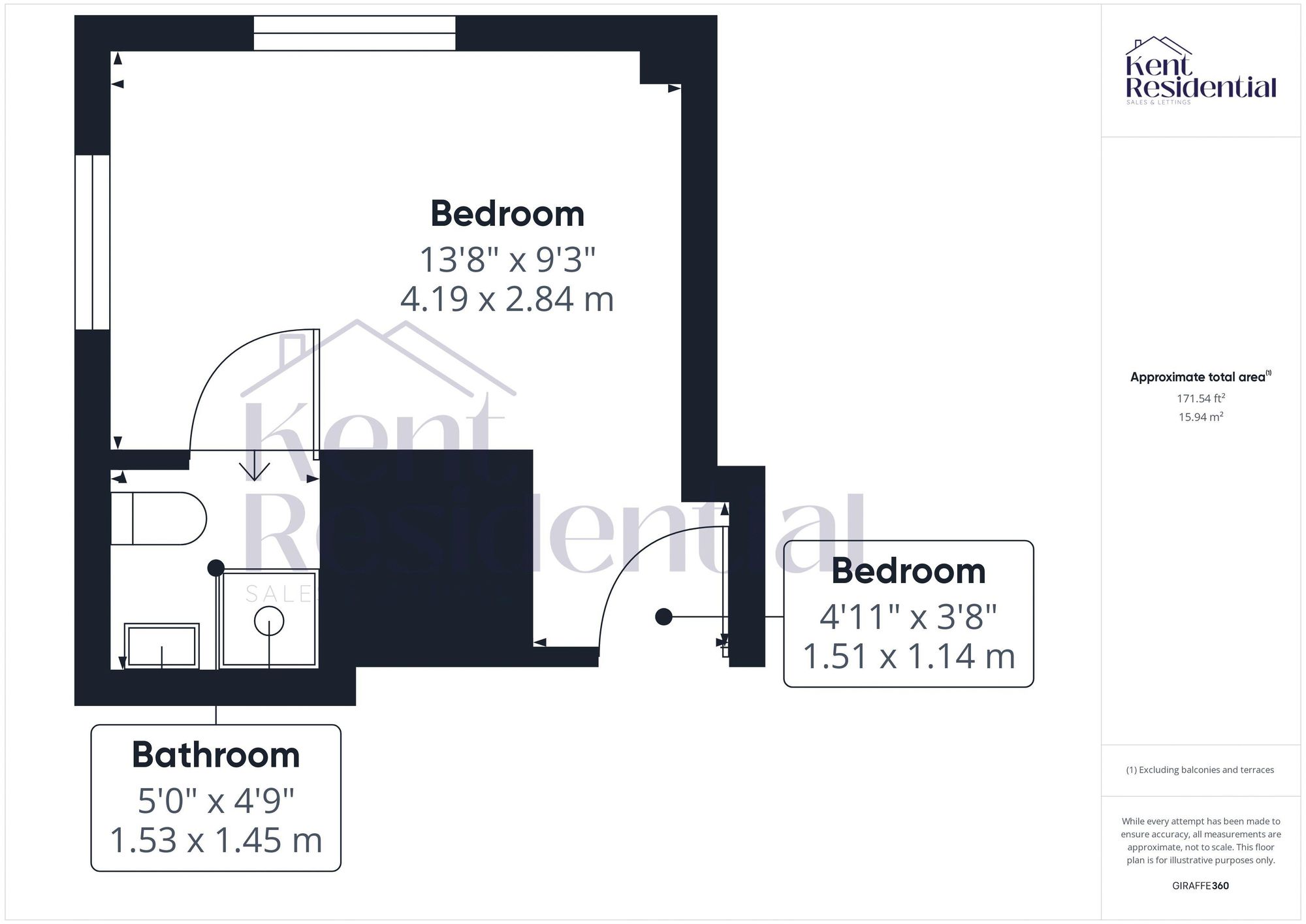 Room 9, The Weavers, Maidstone floorplan